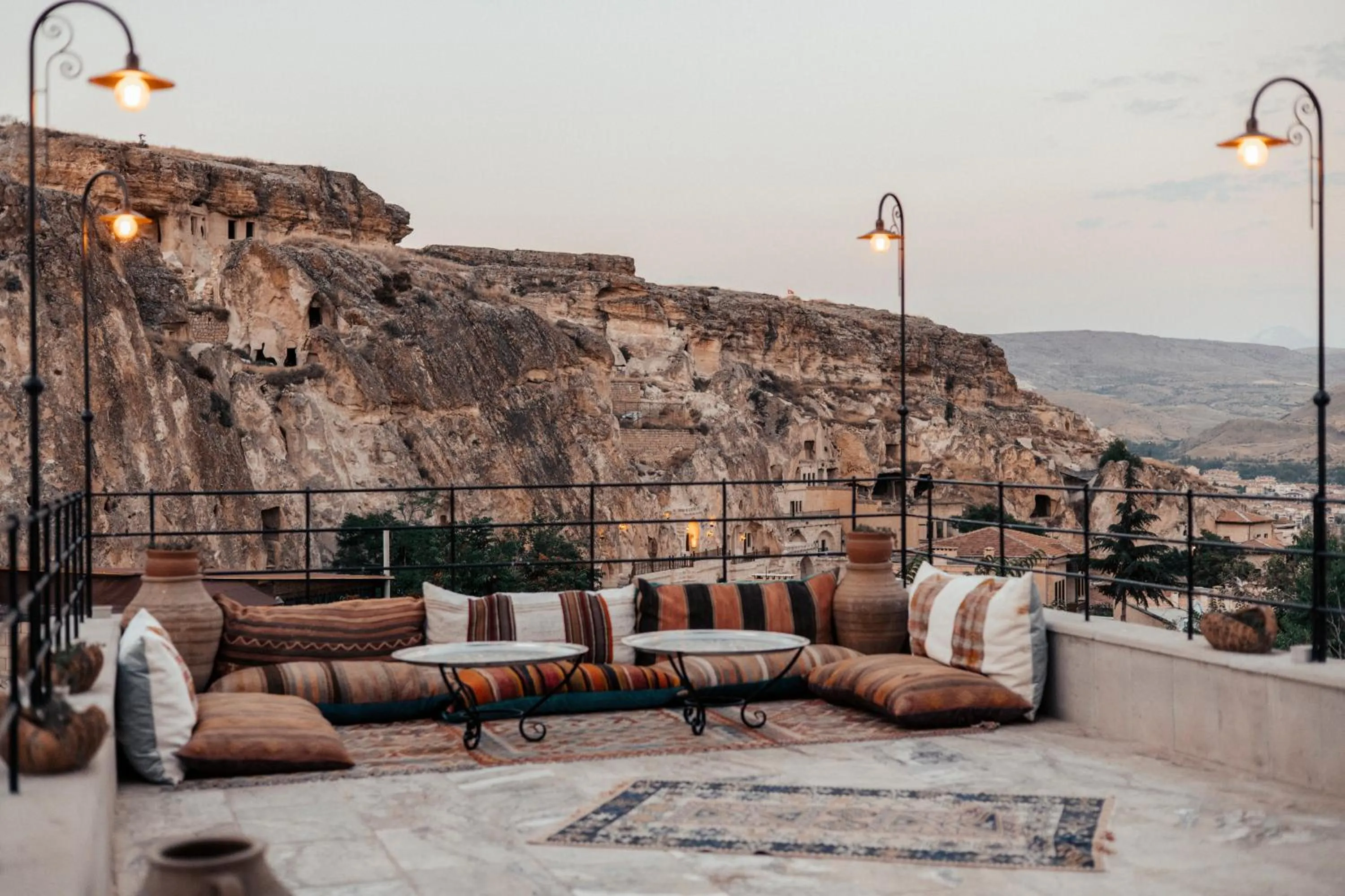 Natural landscape in Lagoon Cave Suites