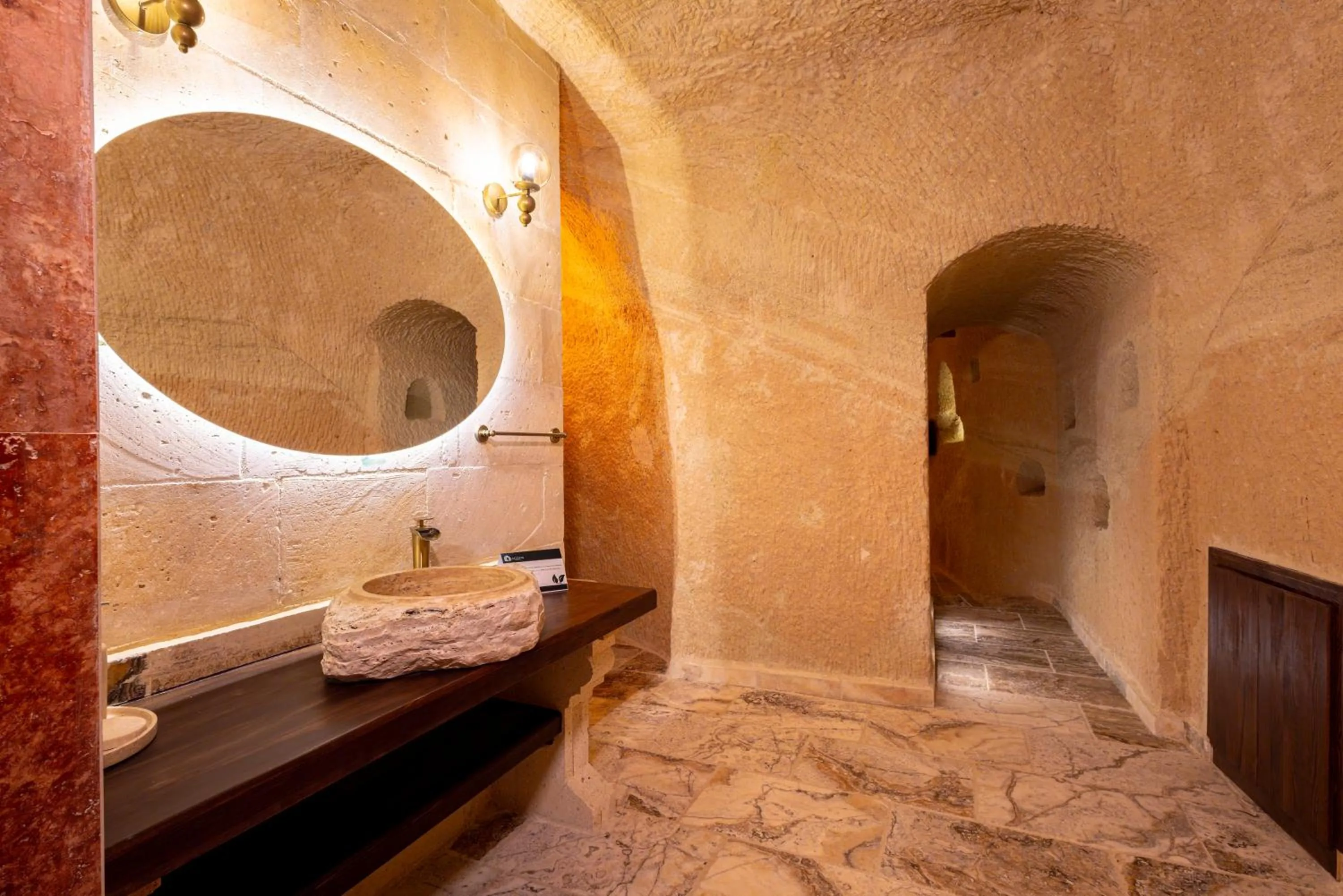 Toilet in Lagoon Cave Suites