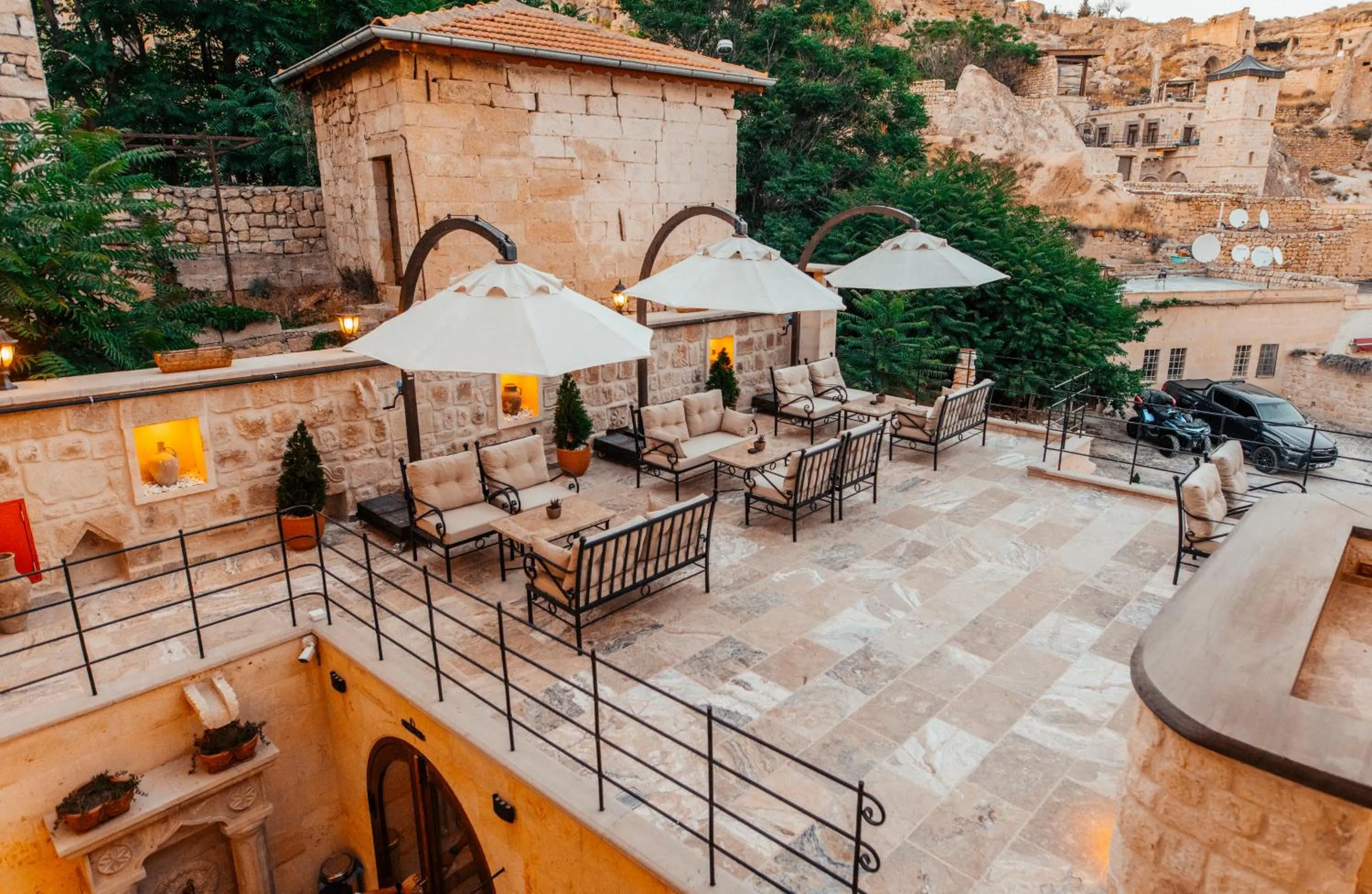 Balcony/Terrace in Lagoon Cave Suites