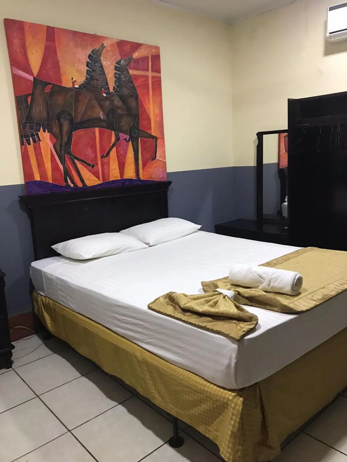 Bed in Hotel Plaza Cosiguina