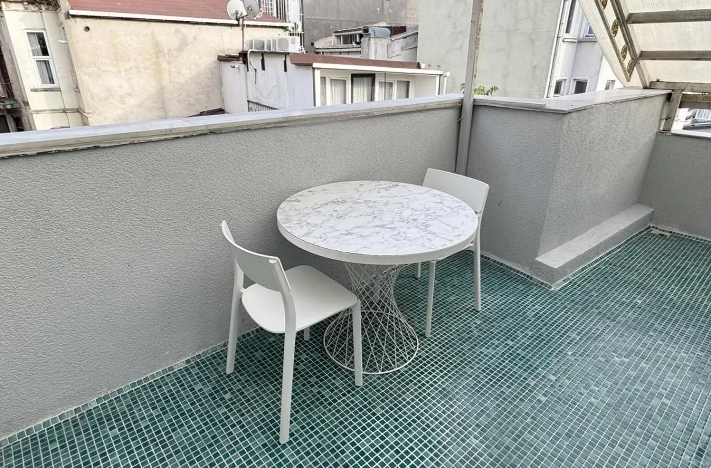 Balcony/Terrace in White Inn Taksim