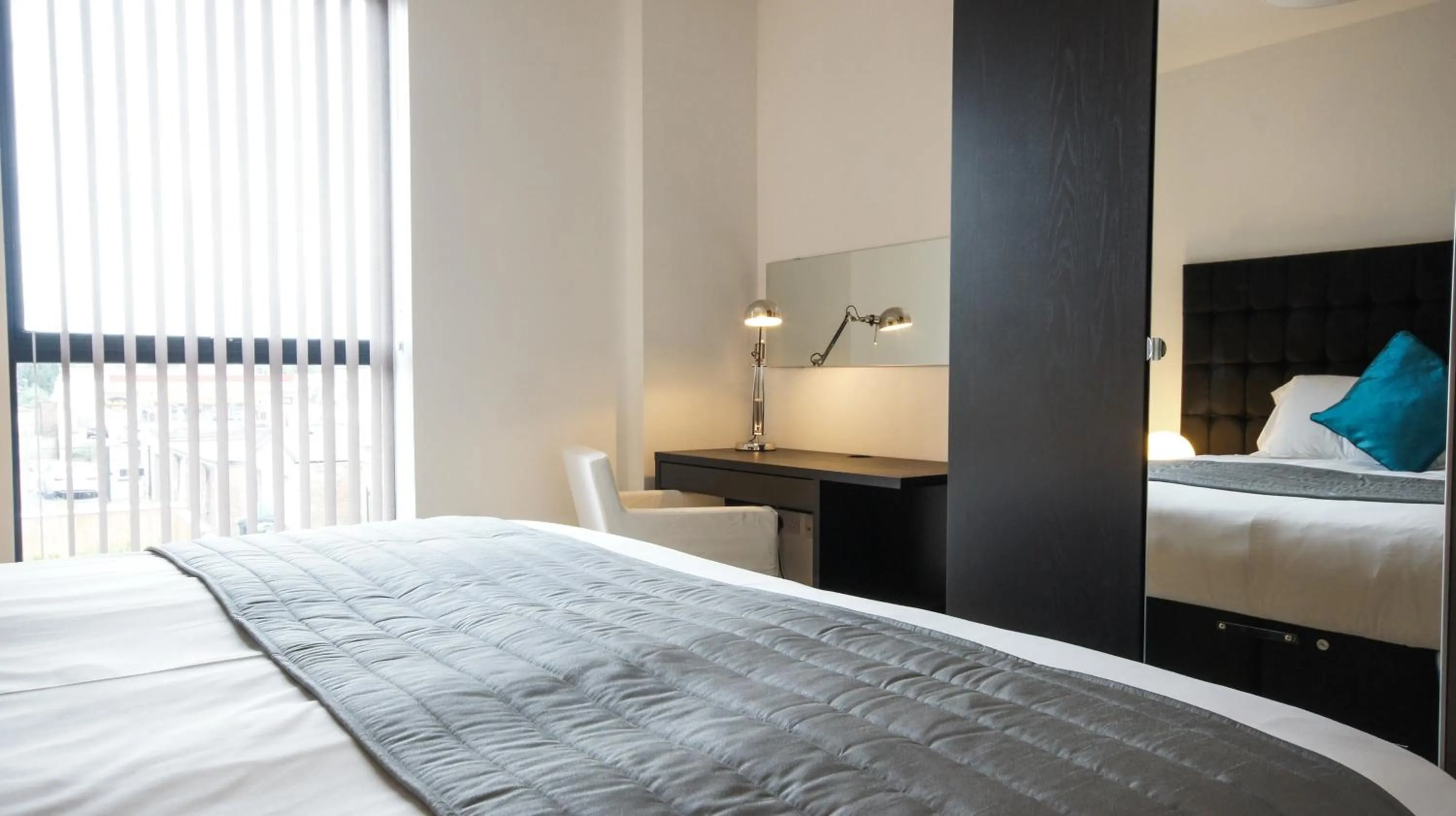 Bedroom, Bed in Andora Apartments
