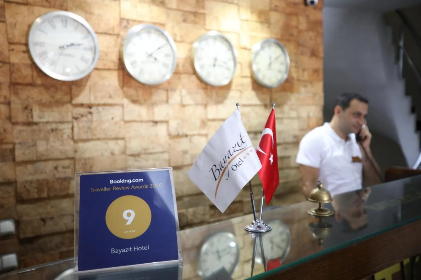 Staff in Bayazıt Hotel