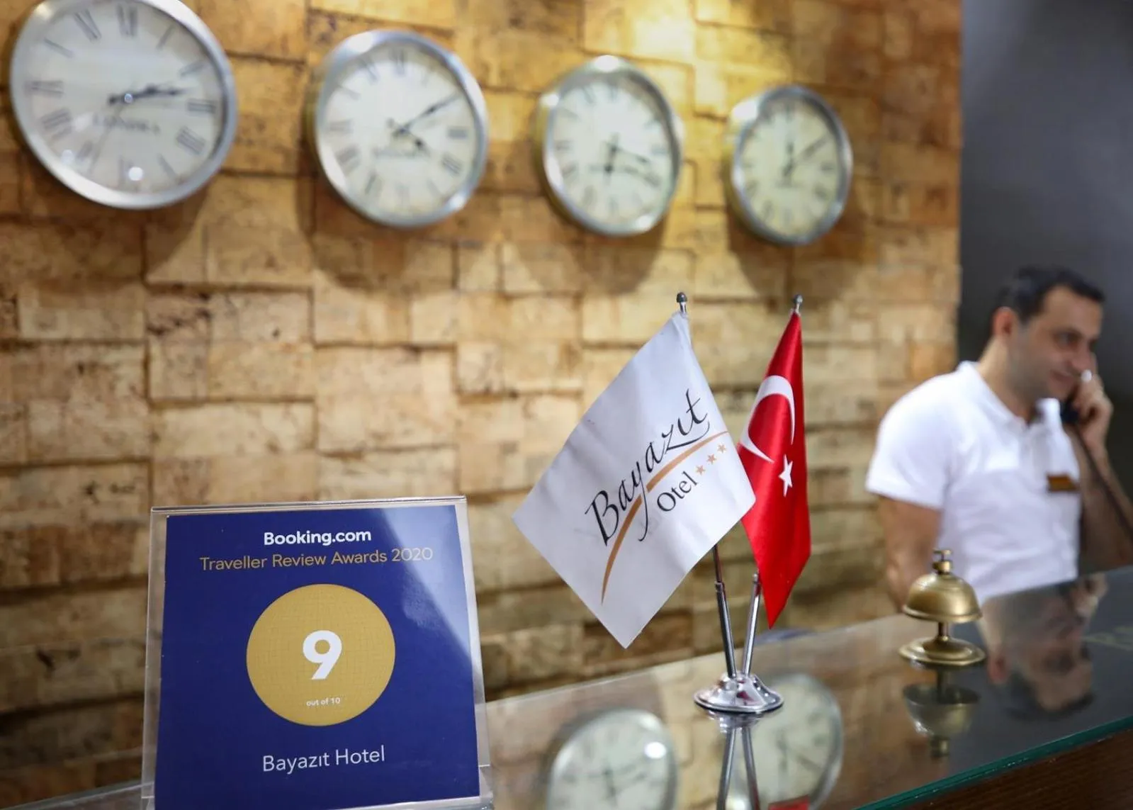 Property logo or sign in Bayazıt Hotel