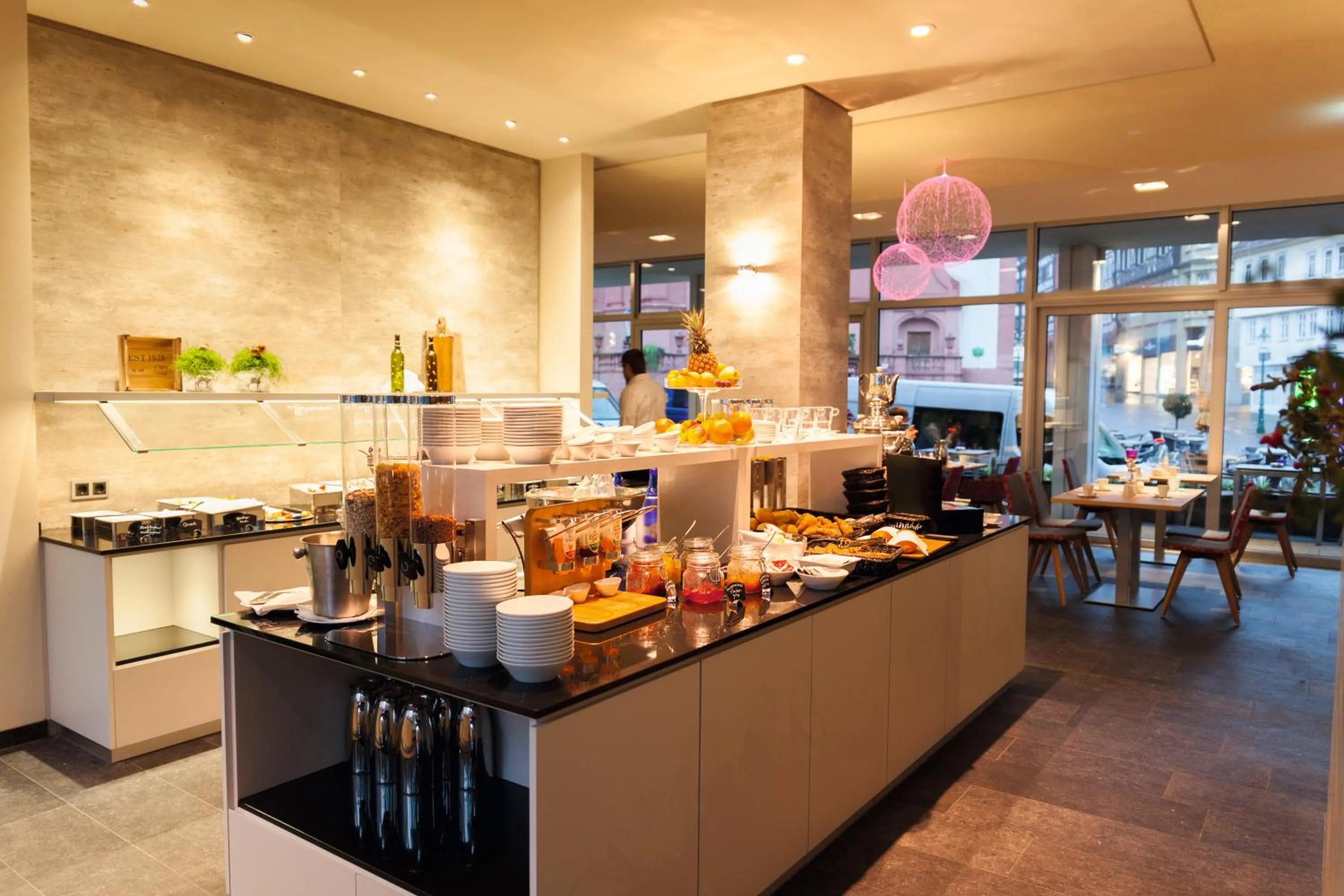 Breakfast in Hotel Platzhirsch