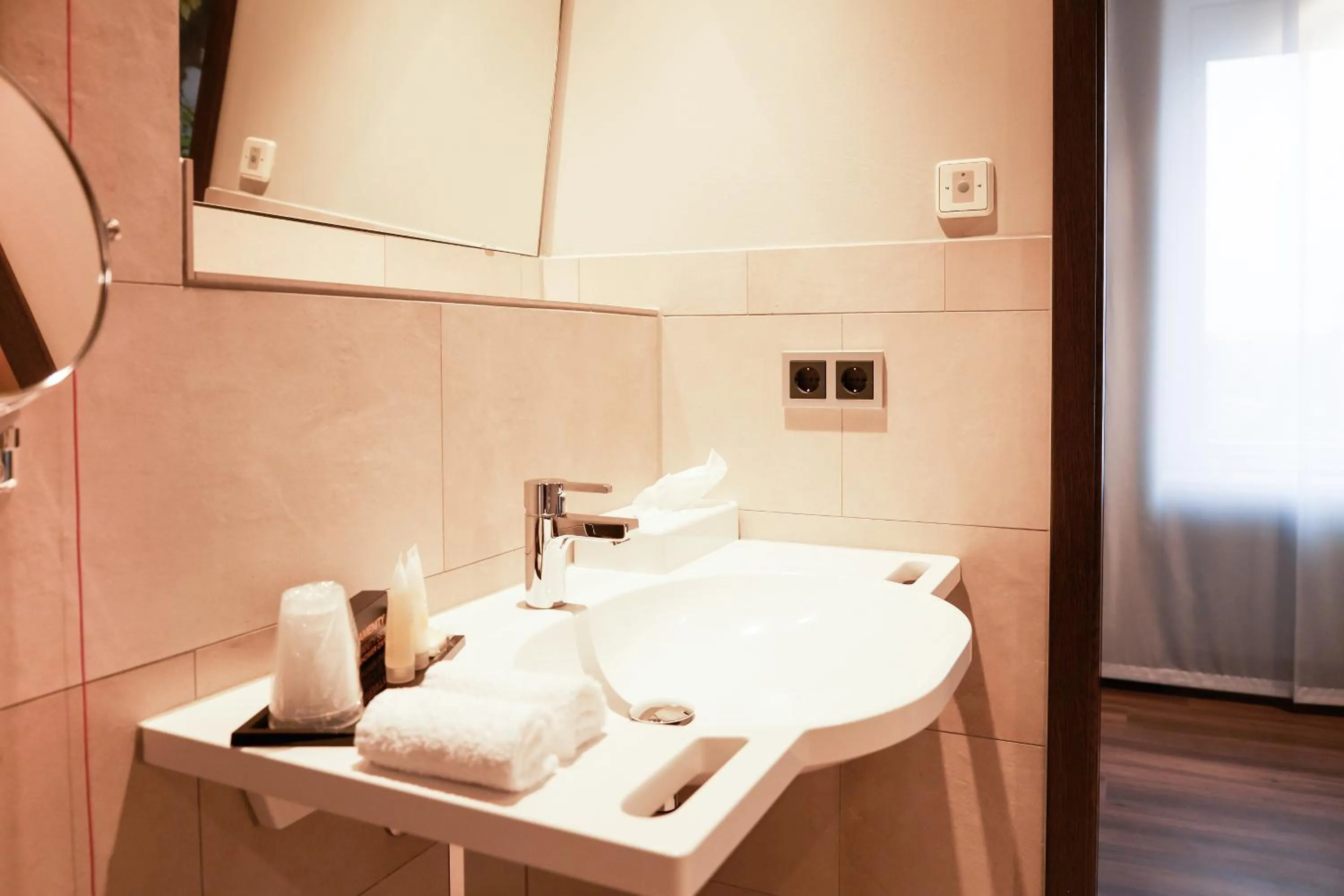 Bathroom in Hotel Platzhirsch