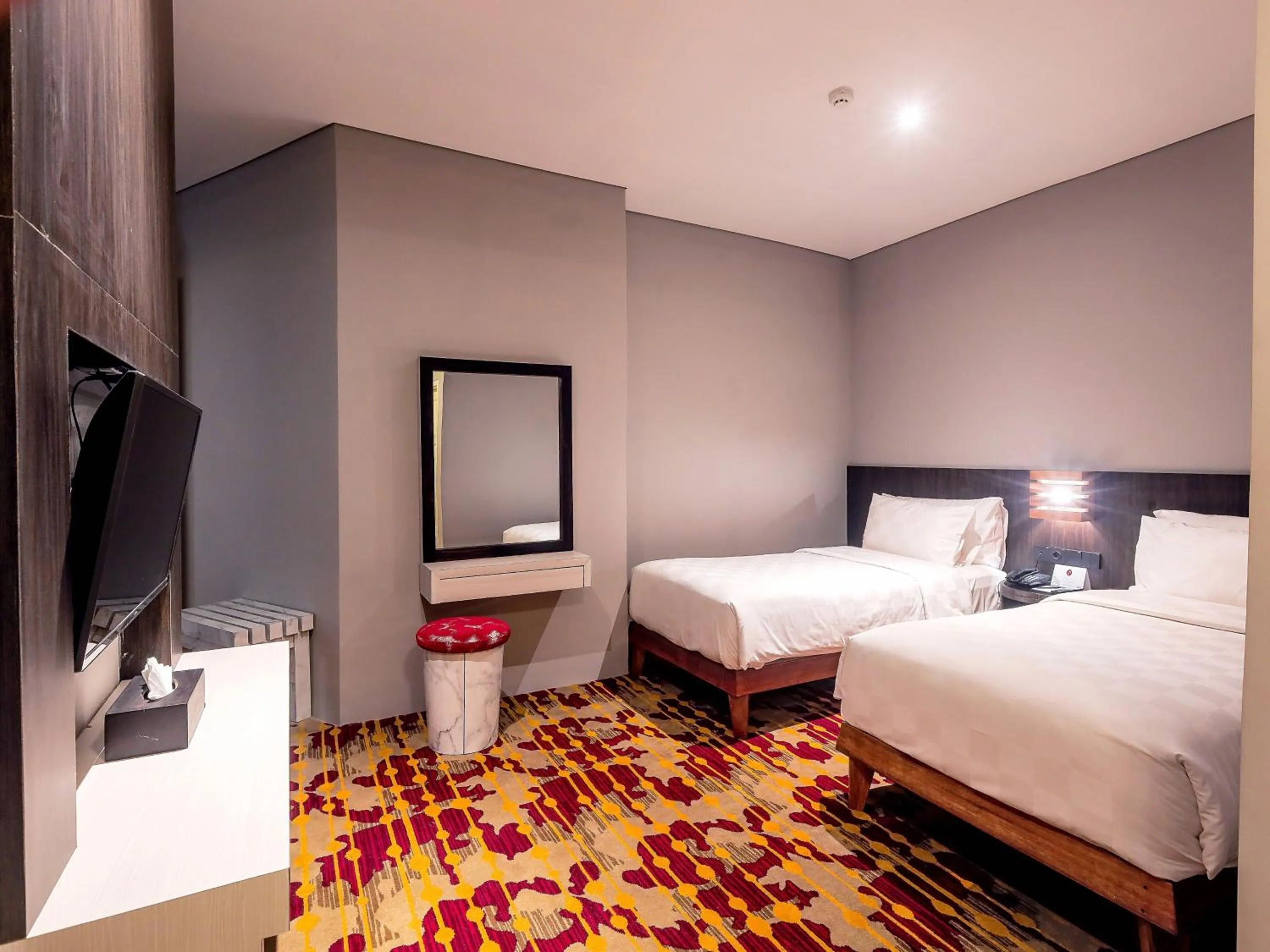 Bed in Grand Sya Hotel