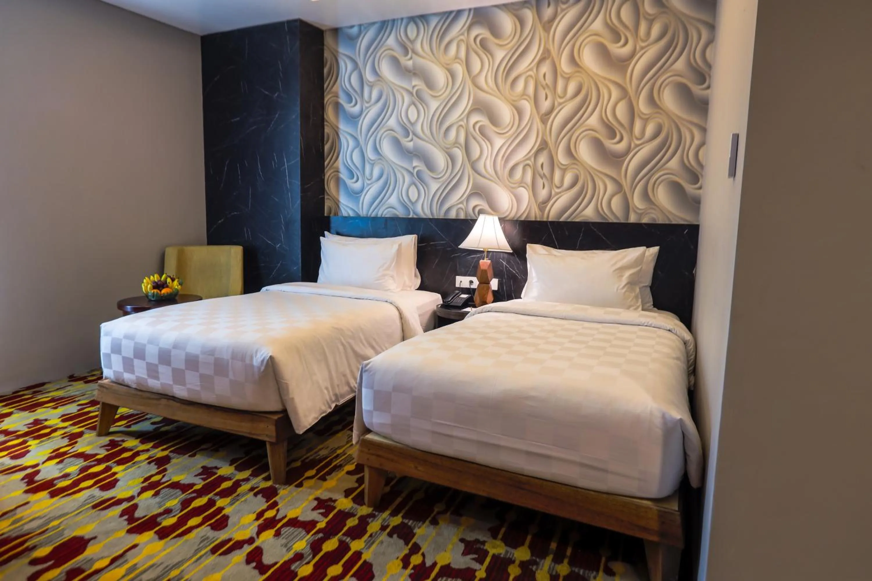 Bed in Grand Sya Hotel