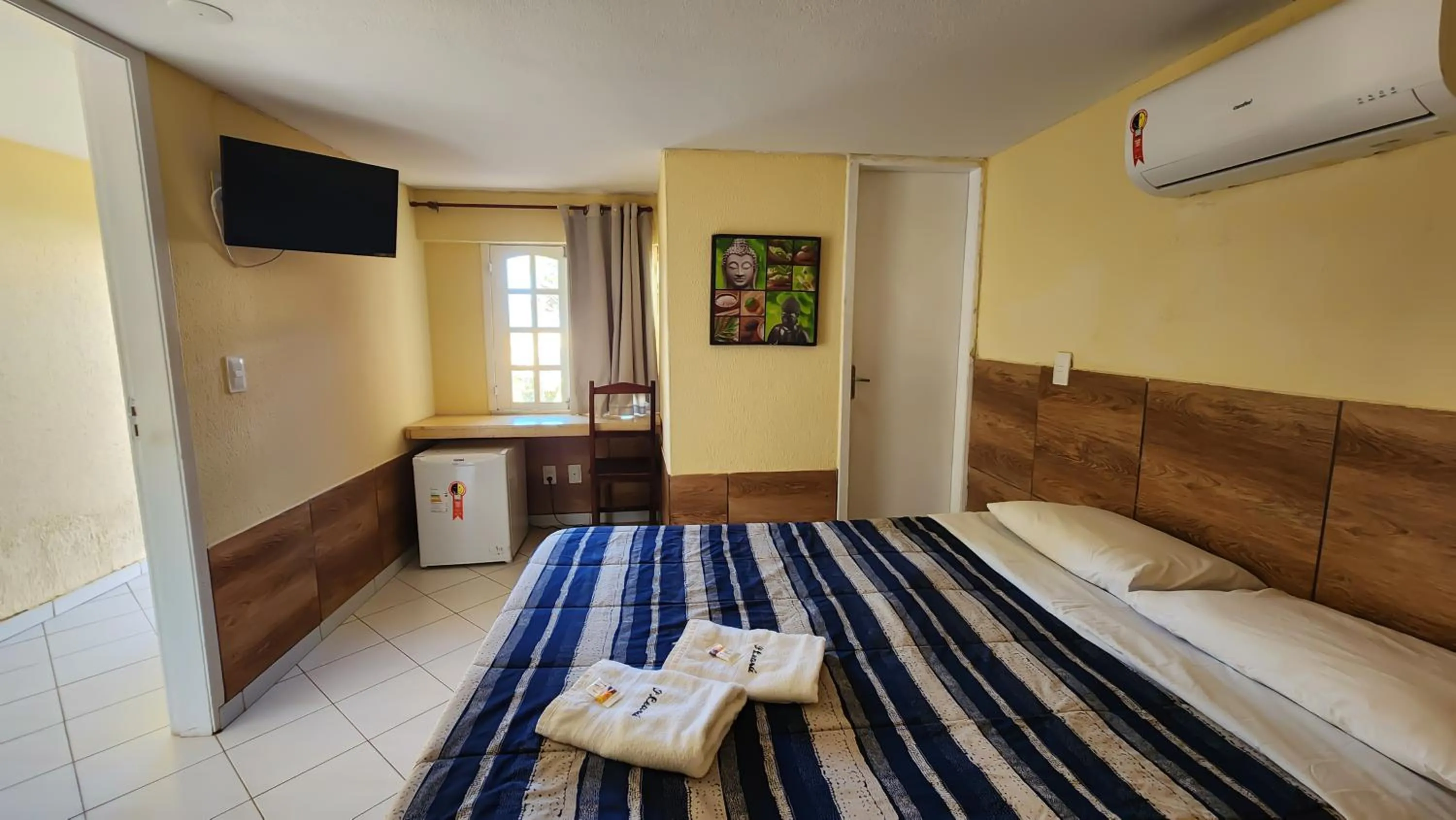 Bedroom, Bed in Pousada Ceará - Porto das Dunas