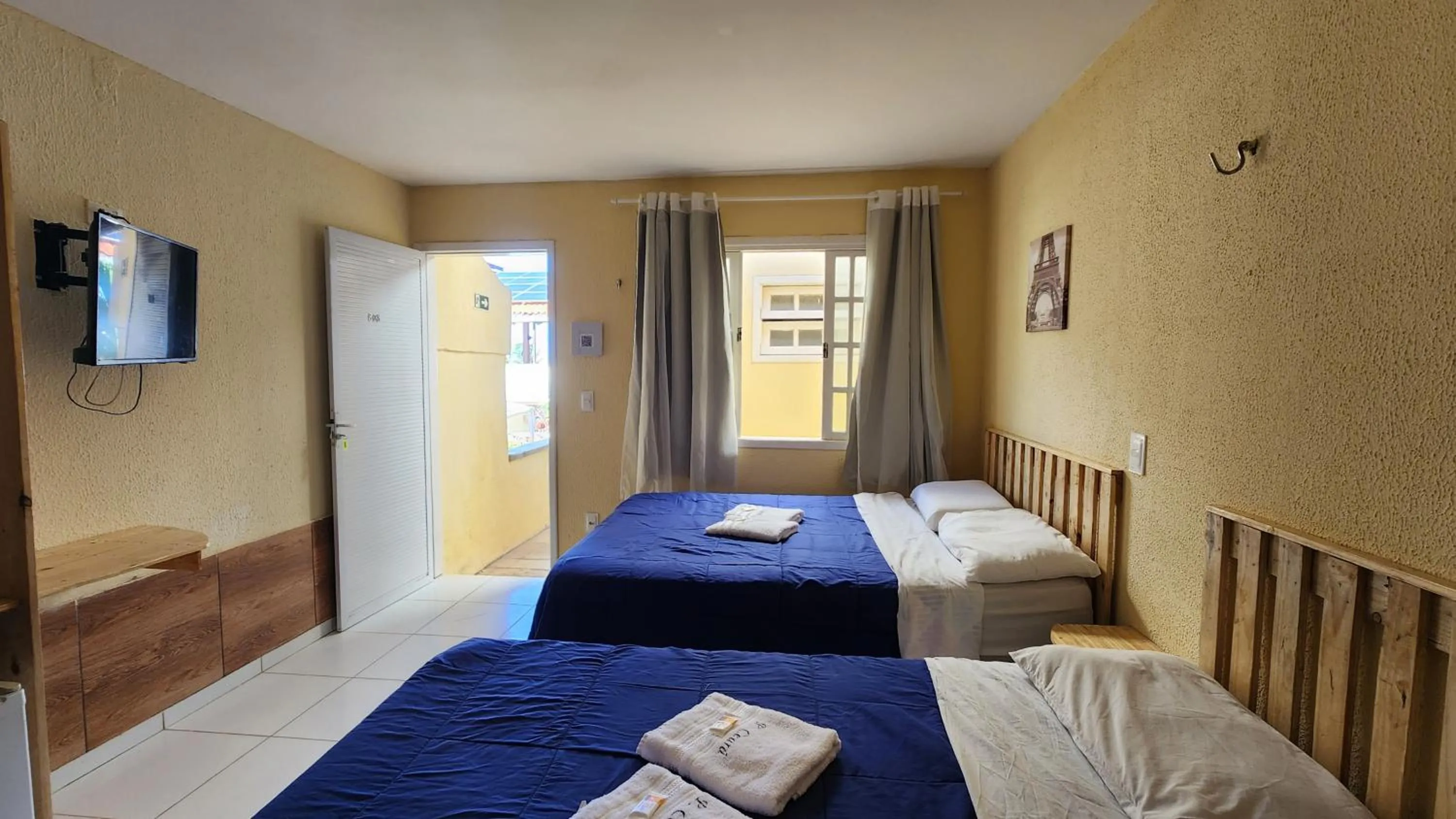 Bedroom, Bed in Pousada Ceará - Porto das Dunas