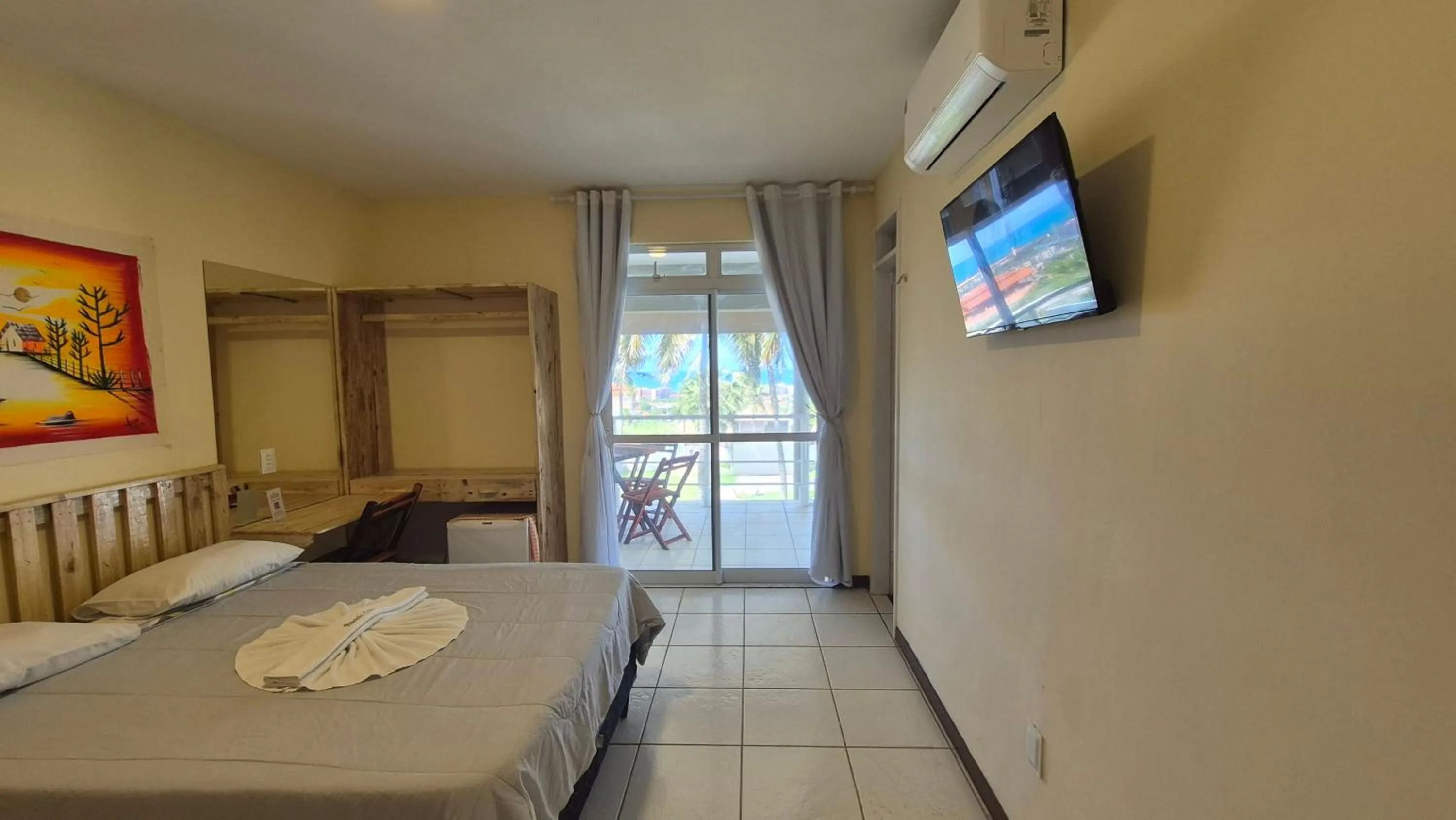 Bed in Pousada Ceará - Porto das Dunas