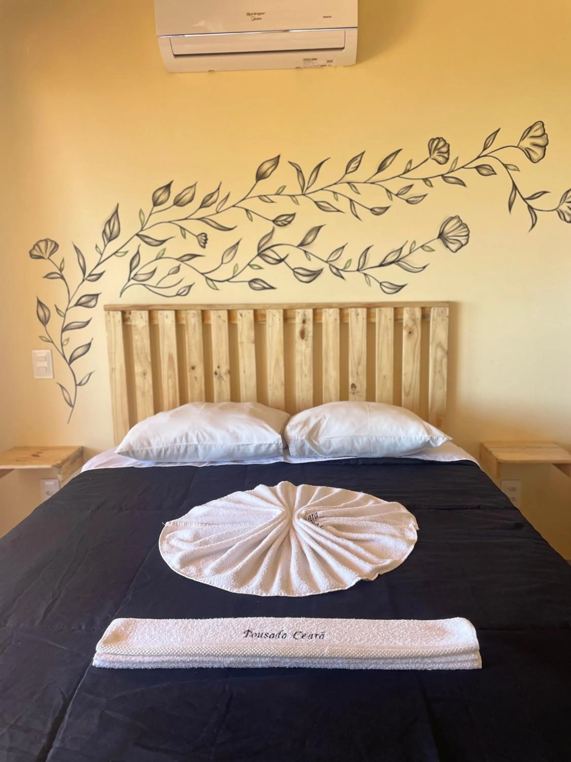 Bed in Pousada Ceará - Porto das Dunas