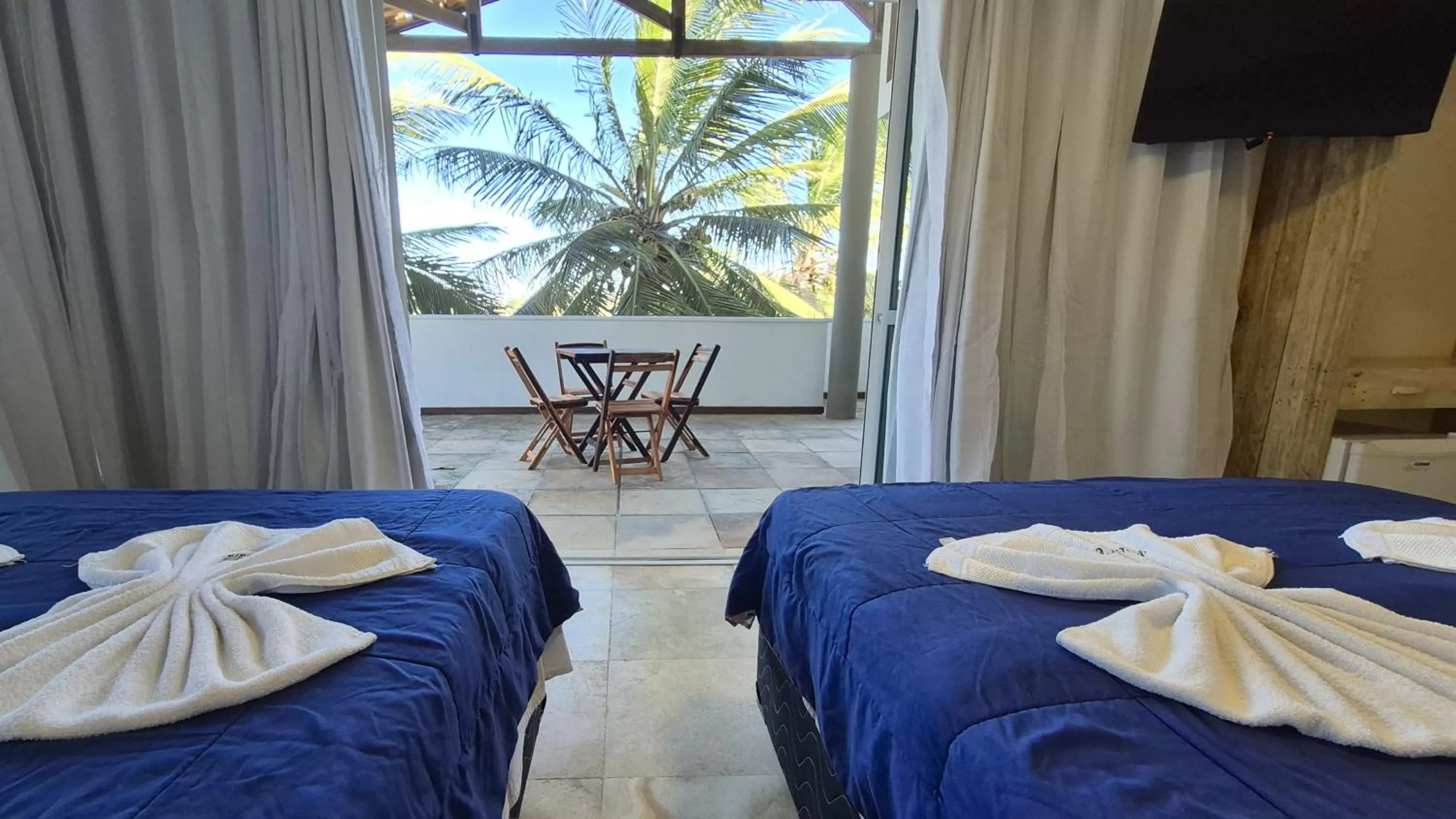 Bed in Pousada Ceará - Porto das Dunas