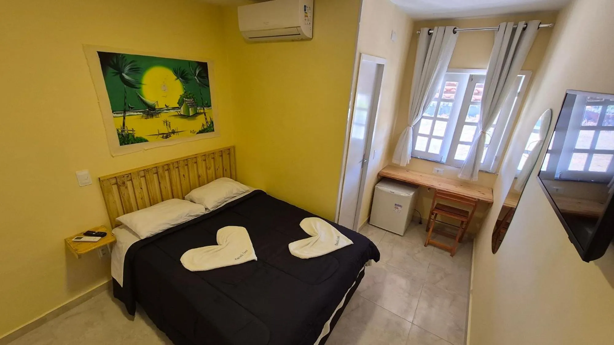 Bed in Pousada Ceará - Porto das Dunas