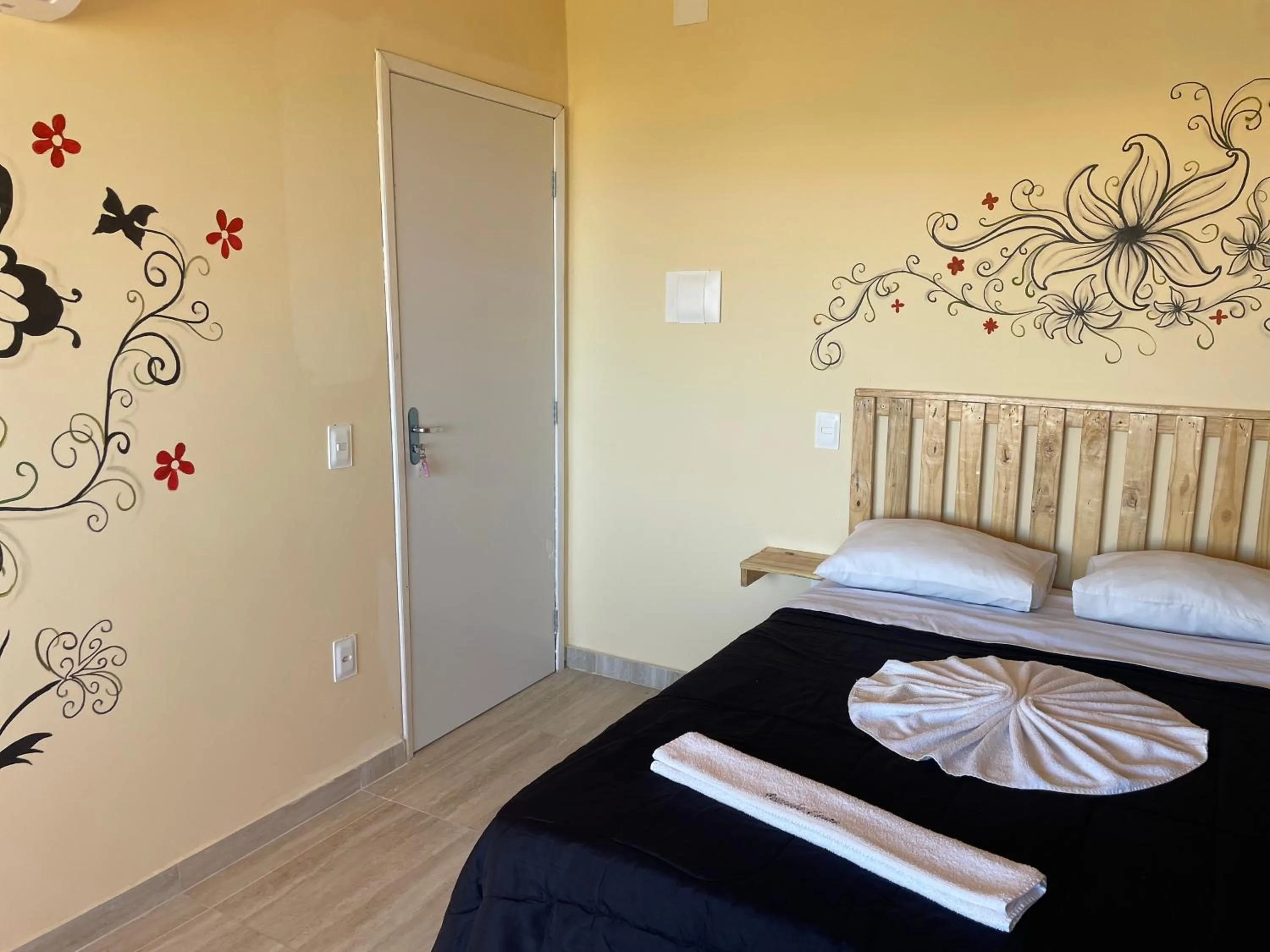 Bed in Pousada Ceará - Porto das Dunas