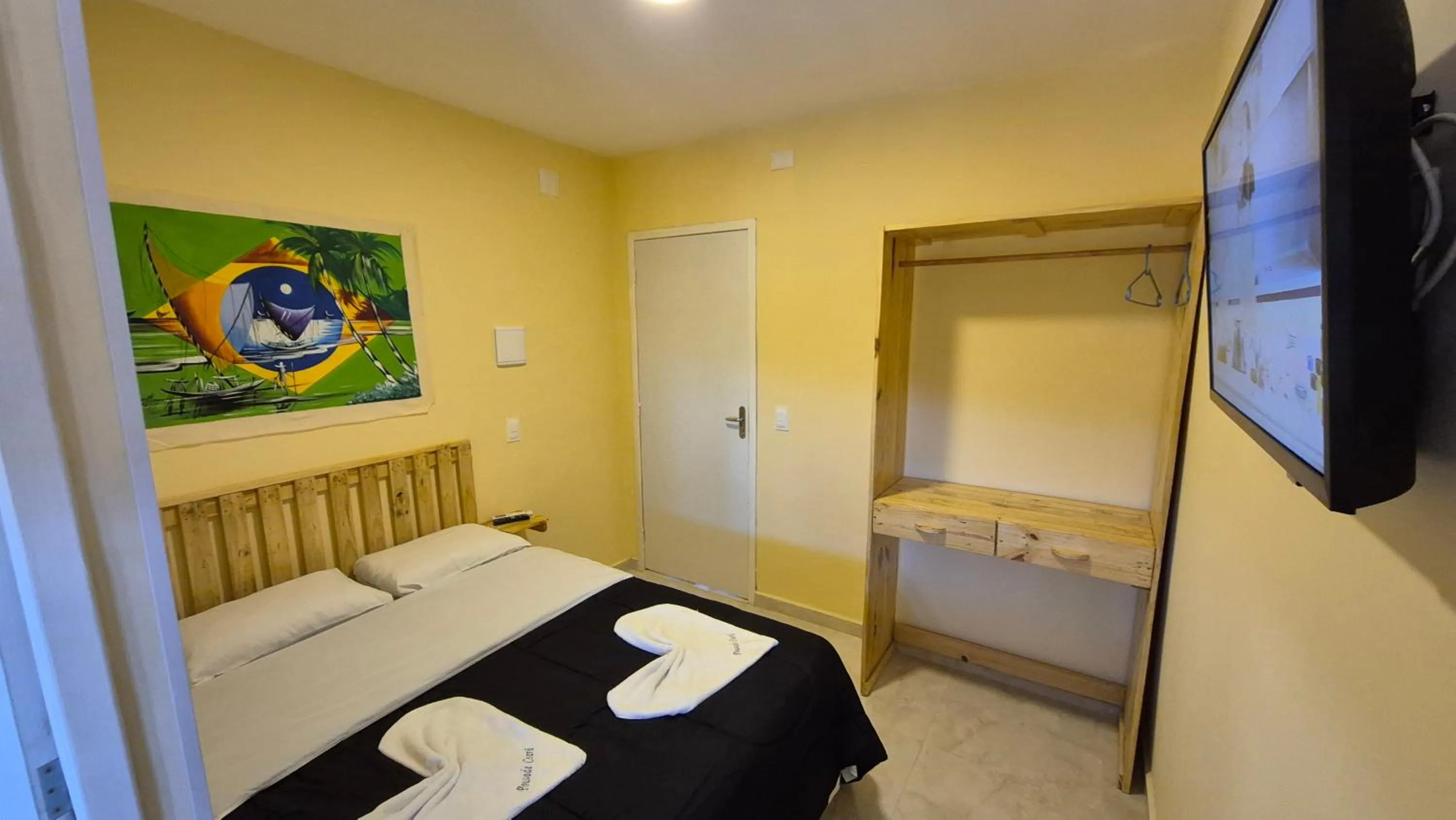 Bed in Pousada Ceará - Porto das Dunas