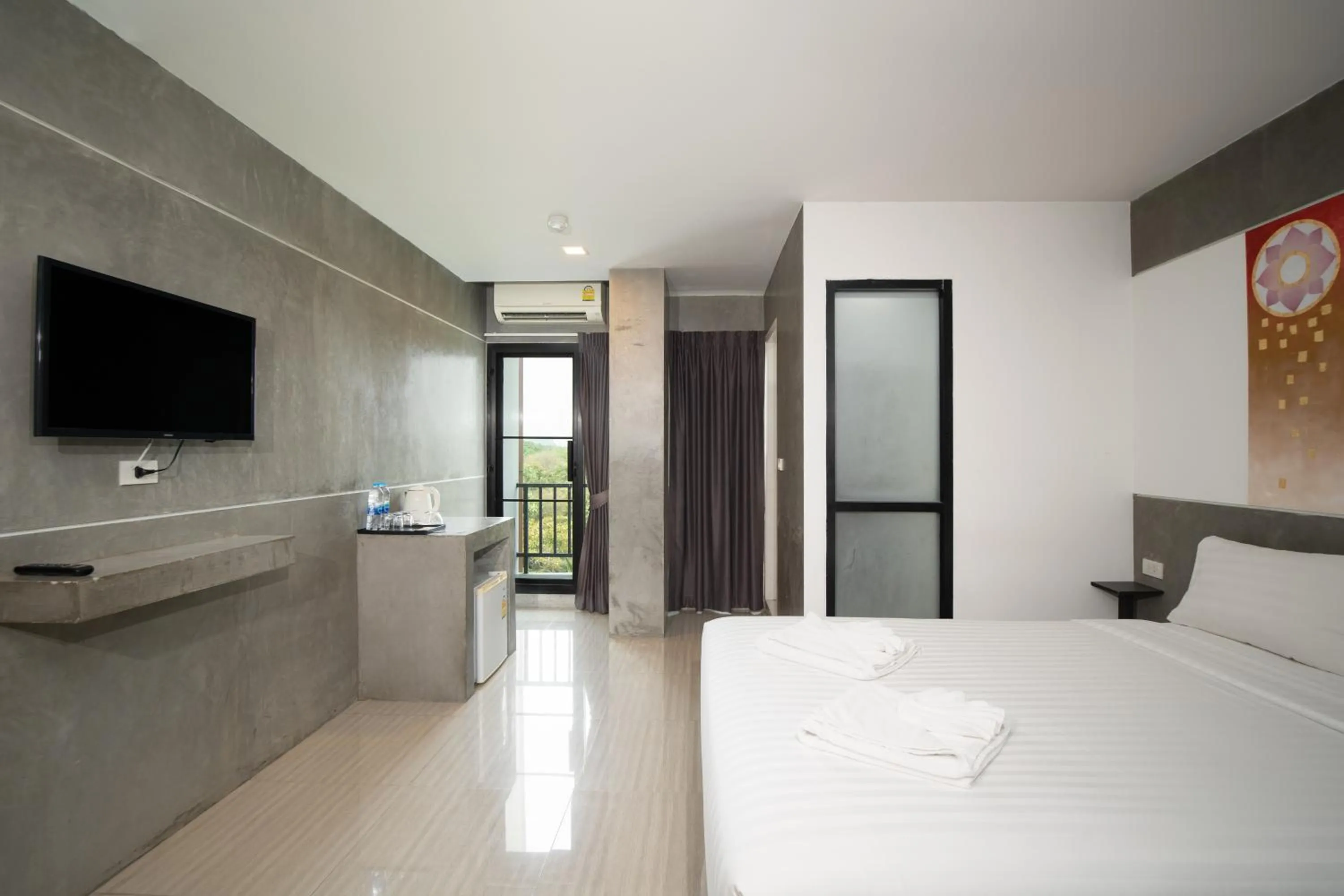 Bedroom, Bed in The Riche Boutique Hotel Don Mueang Airport