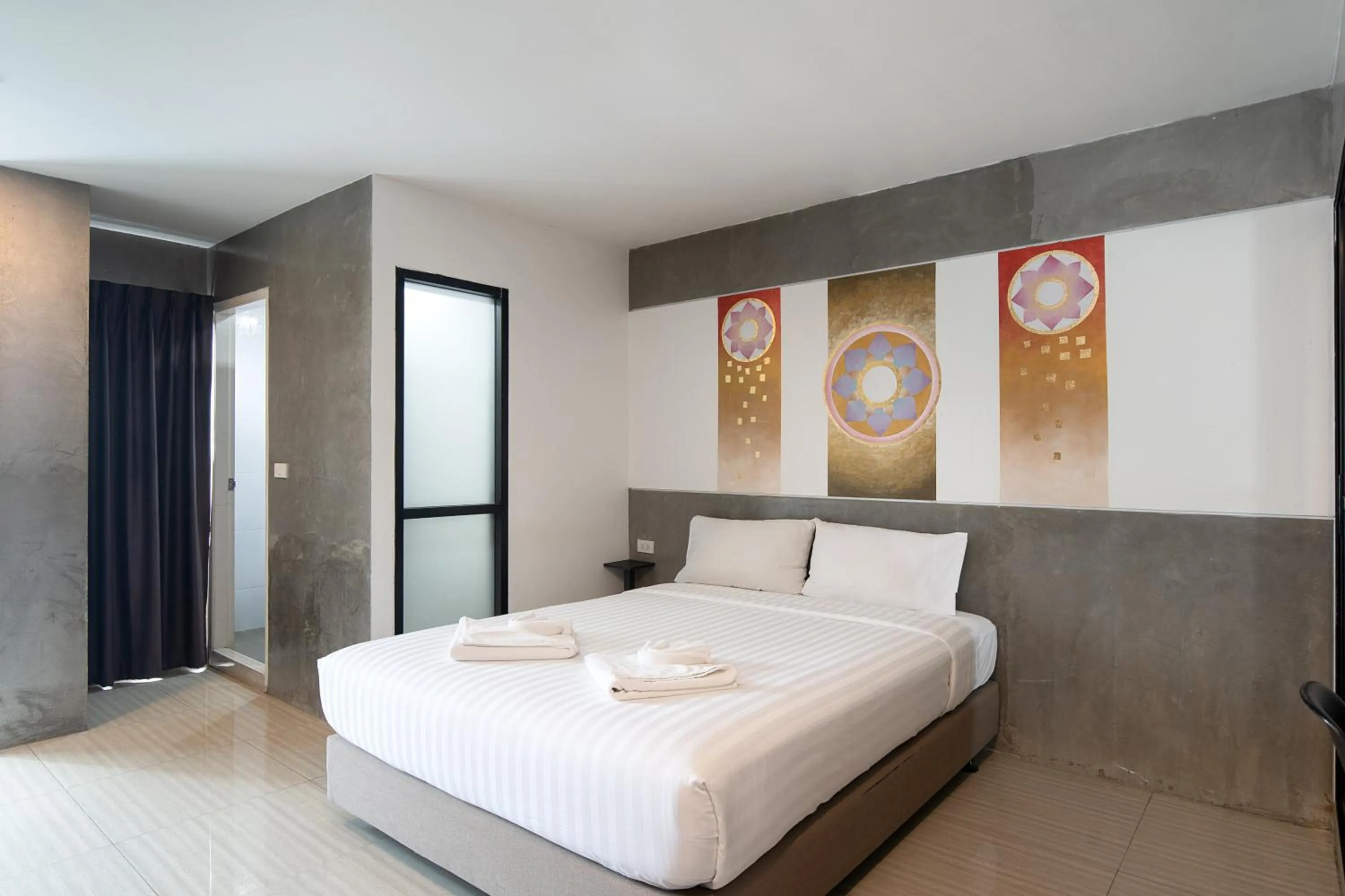 Bedroom, Bed in The Riche Boutique Hotel Don Mueang Airport