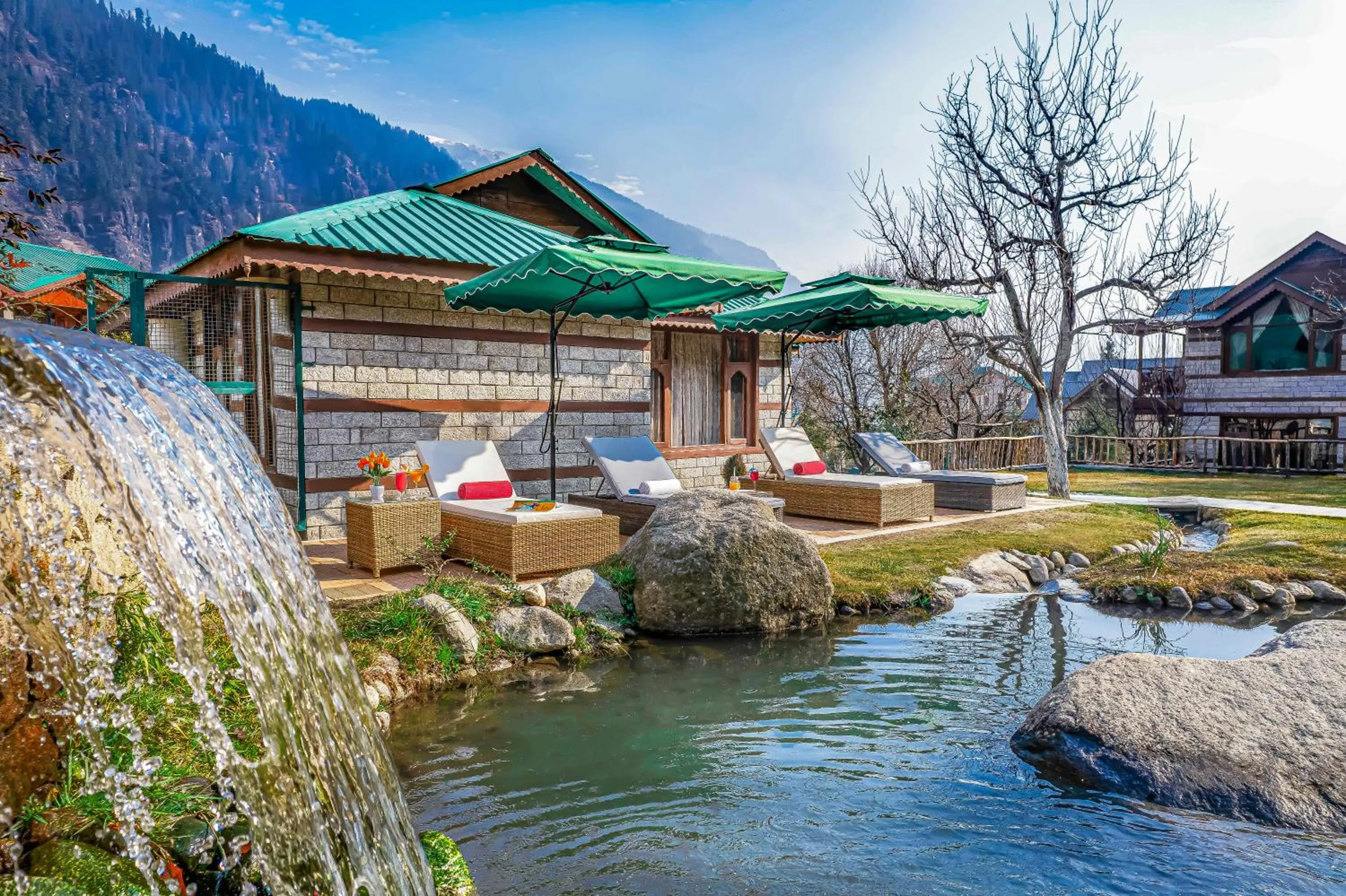 sunbed in Storii By ITC Hotels Urvashis Retreat, Manali
