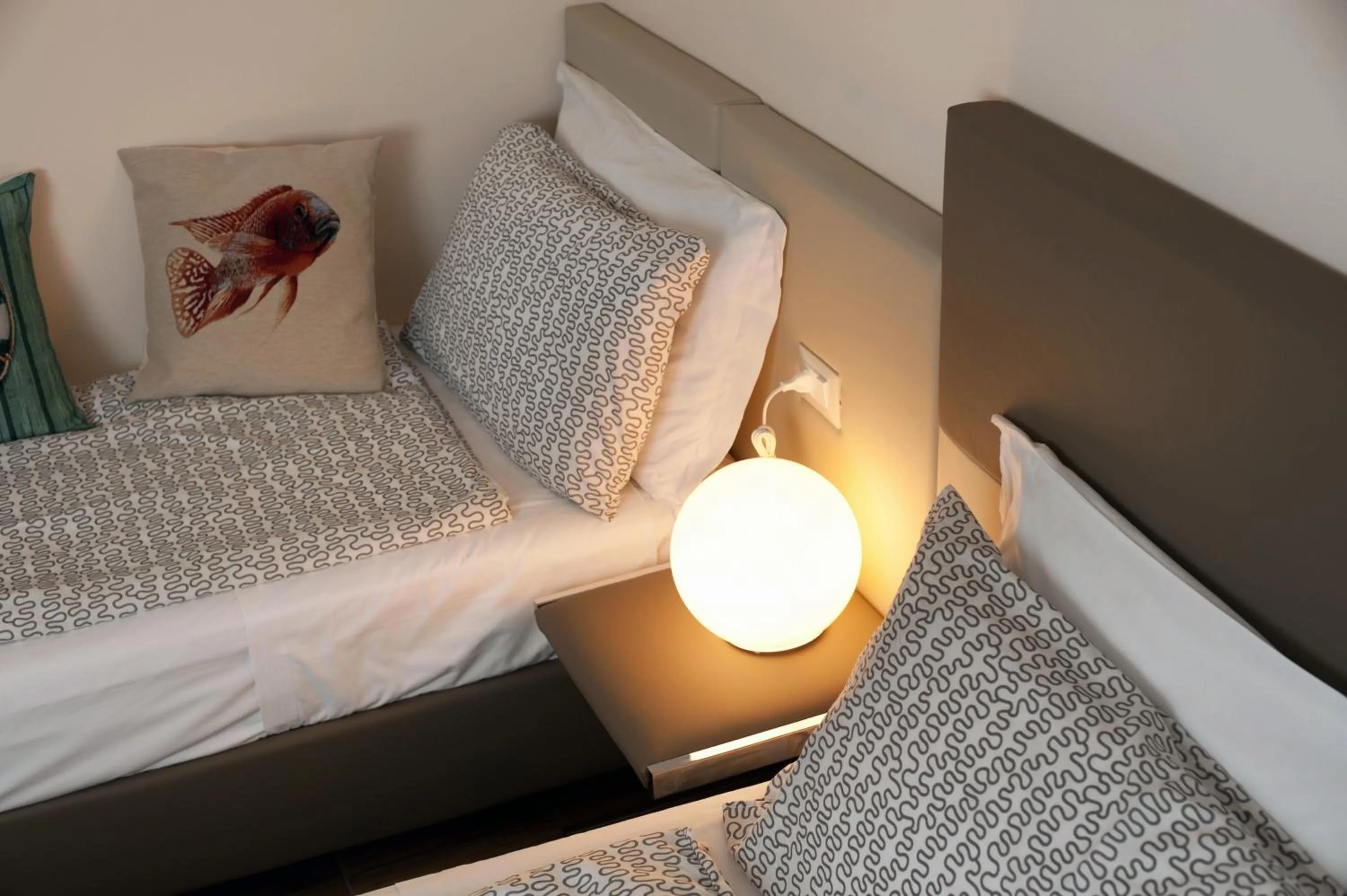 Bed in B&B Raffaello a Mare