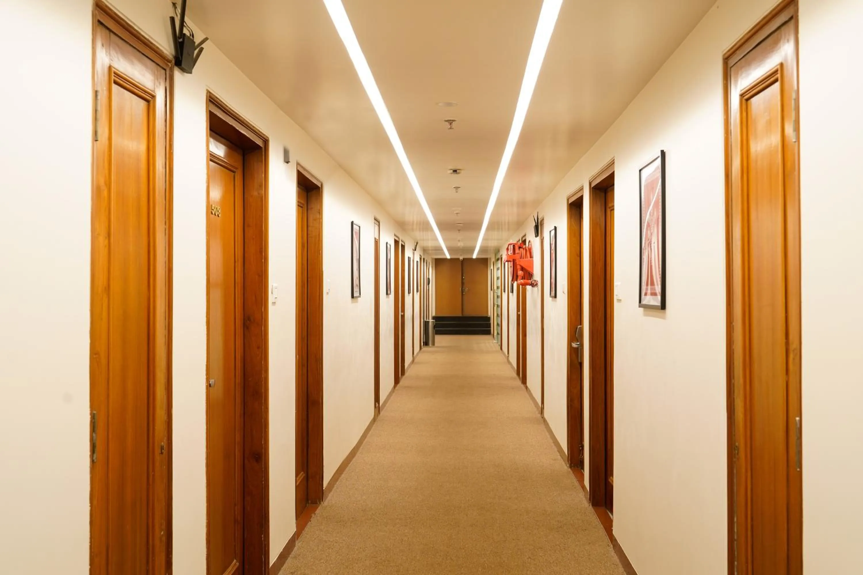 Floor plan in Hotel Mayura