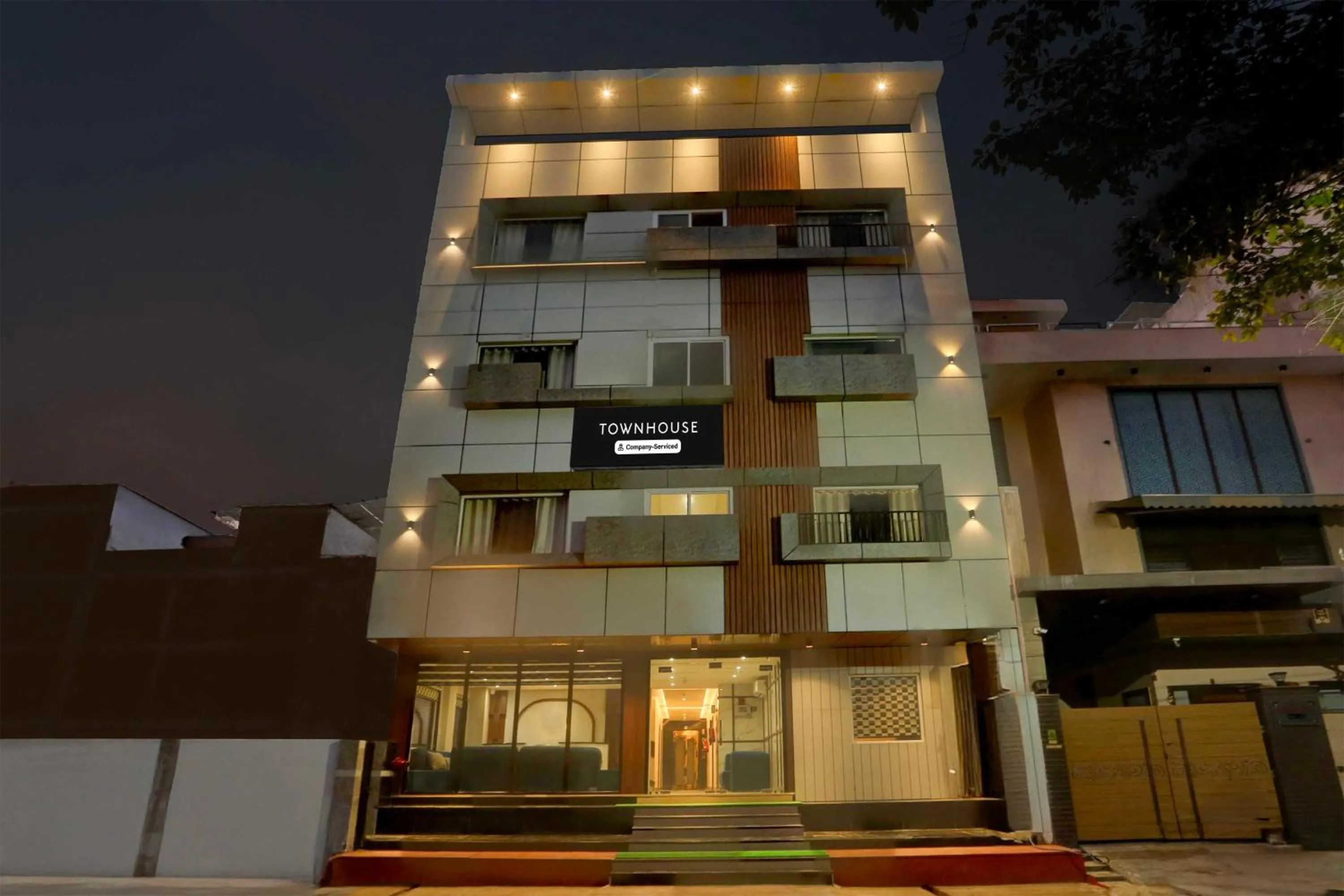 Facade/entrance in Collection O Taj Nagri Phase 2