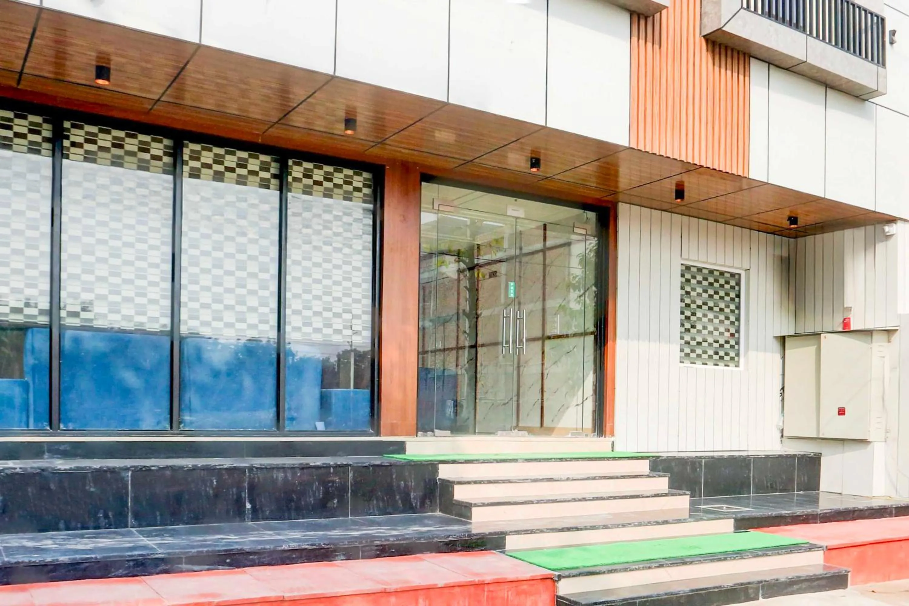 Facade/entrance in Collection O Taj Nagri Phase 2