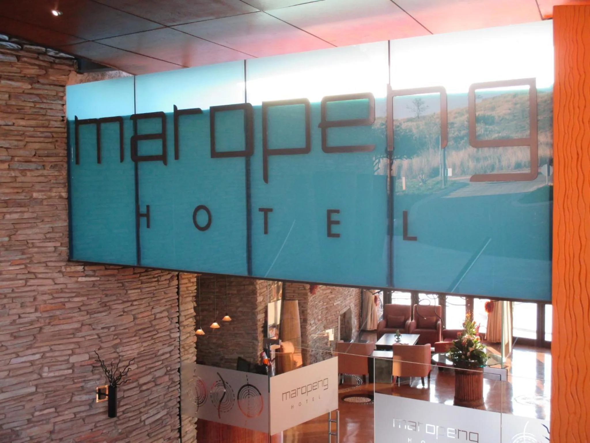 Facade/entrance in Maropeng Boutique Hotel