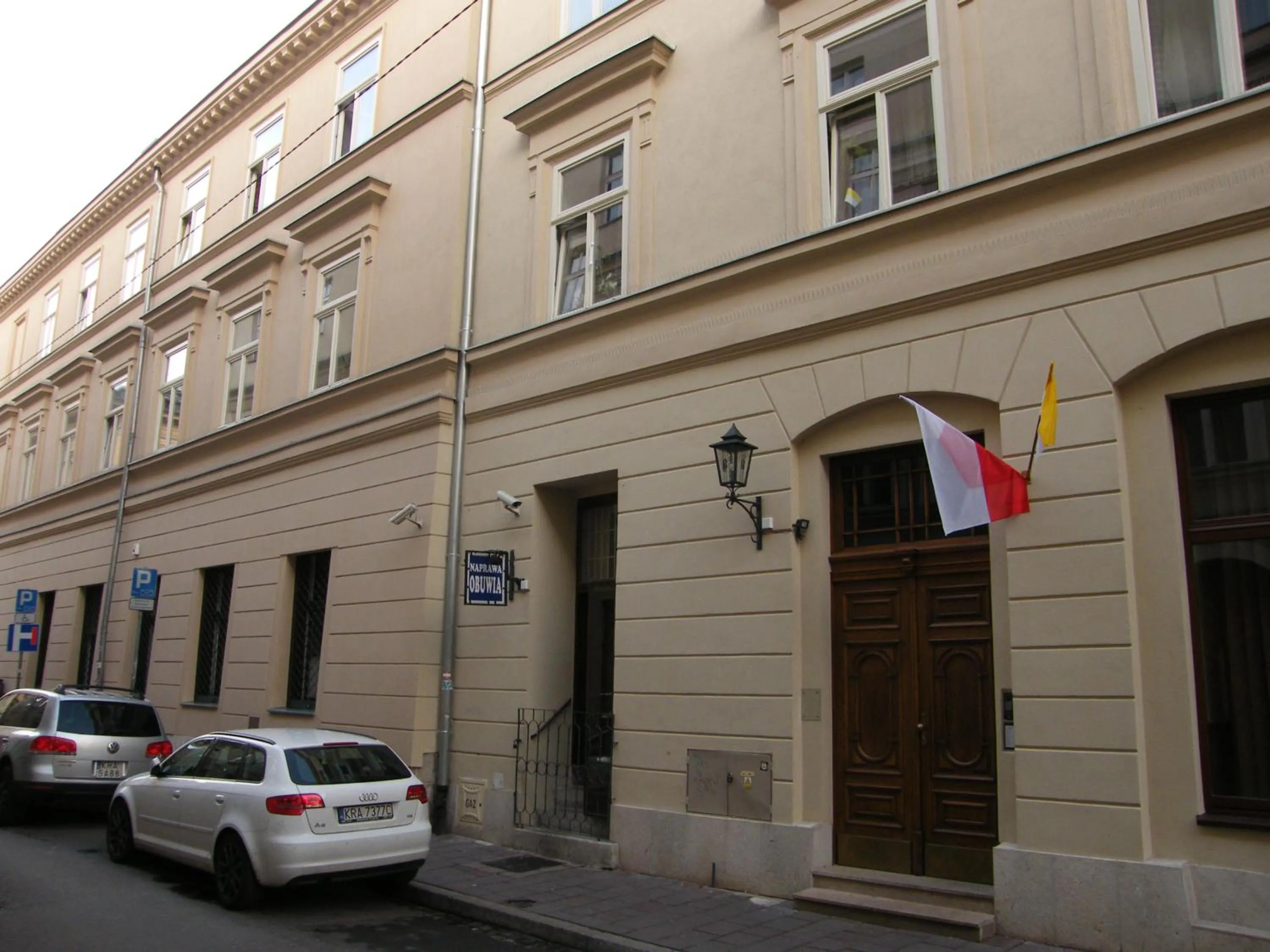 Facade/entrance in Apartament Jagielloński