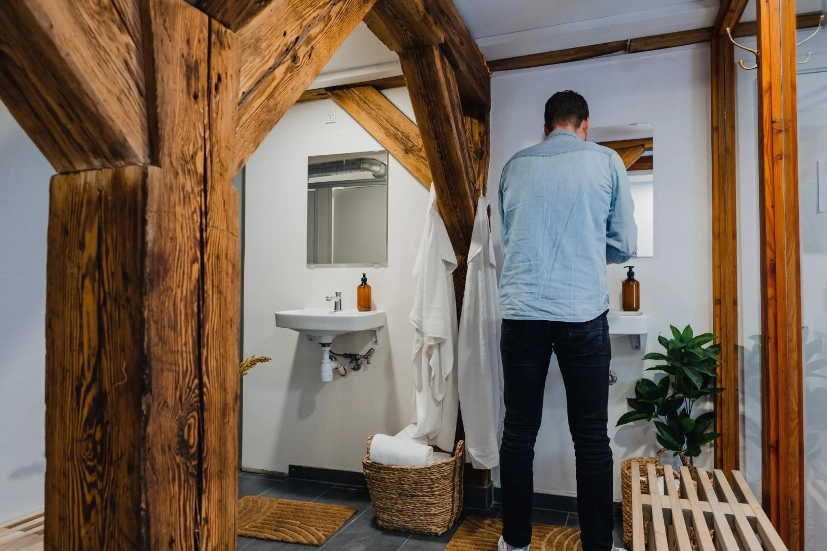 Bathroom in Capsule Hotel Nyhavn63