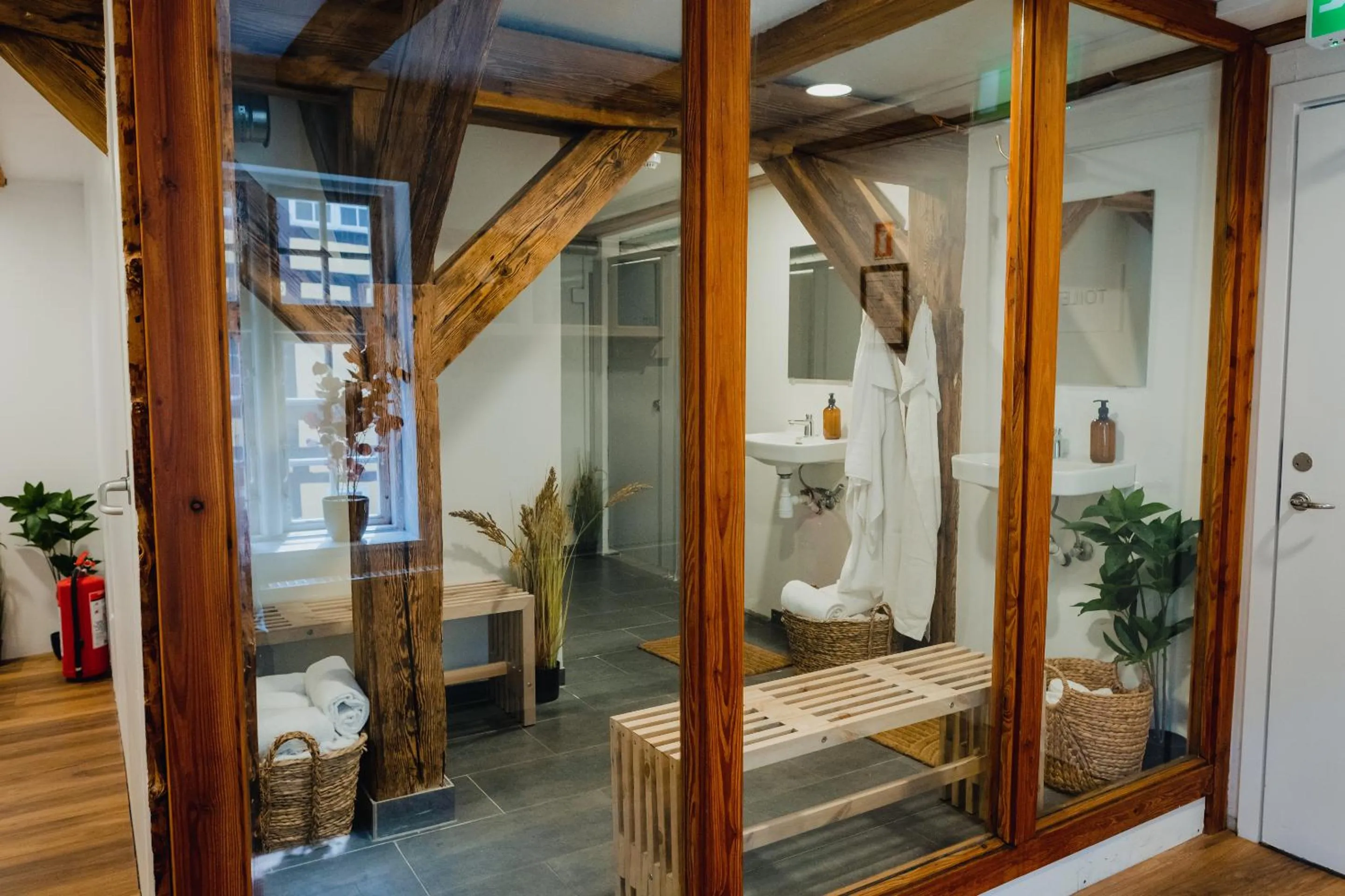 Bathroom in Capsule Hotel Nyhavn63