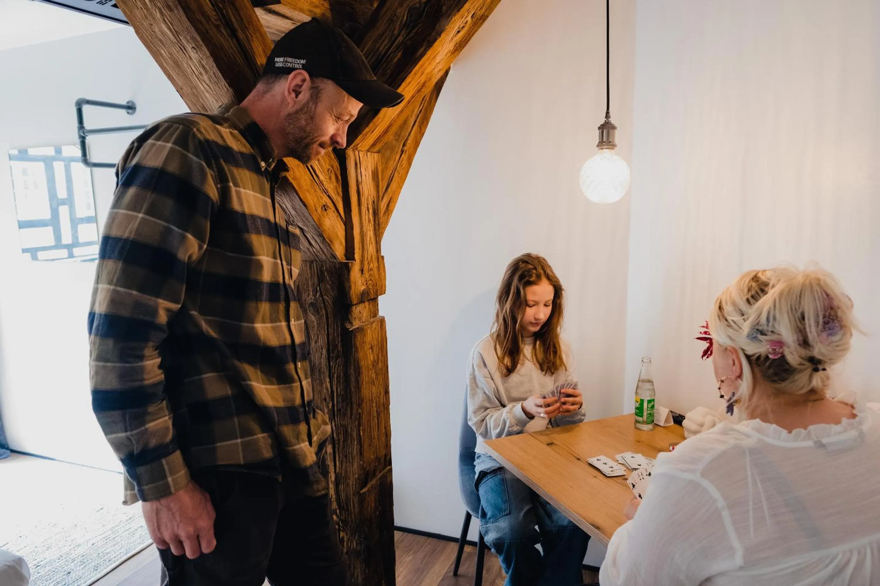 group of guests in Capsule Hotel Nyhavn63