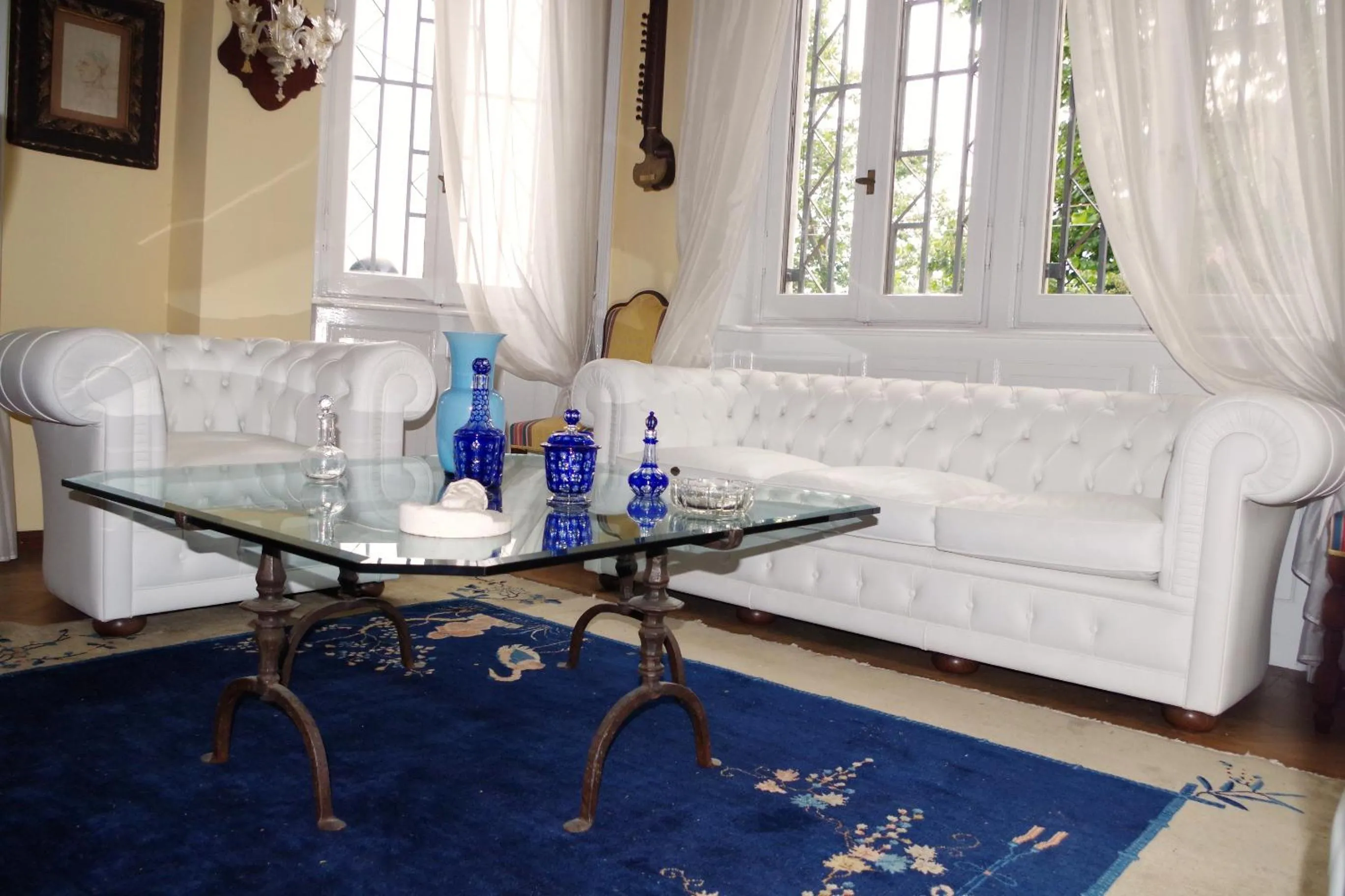 Living room in Villa Puccini