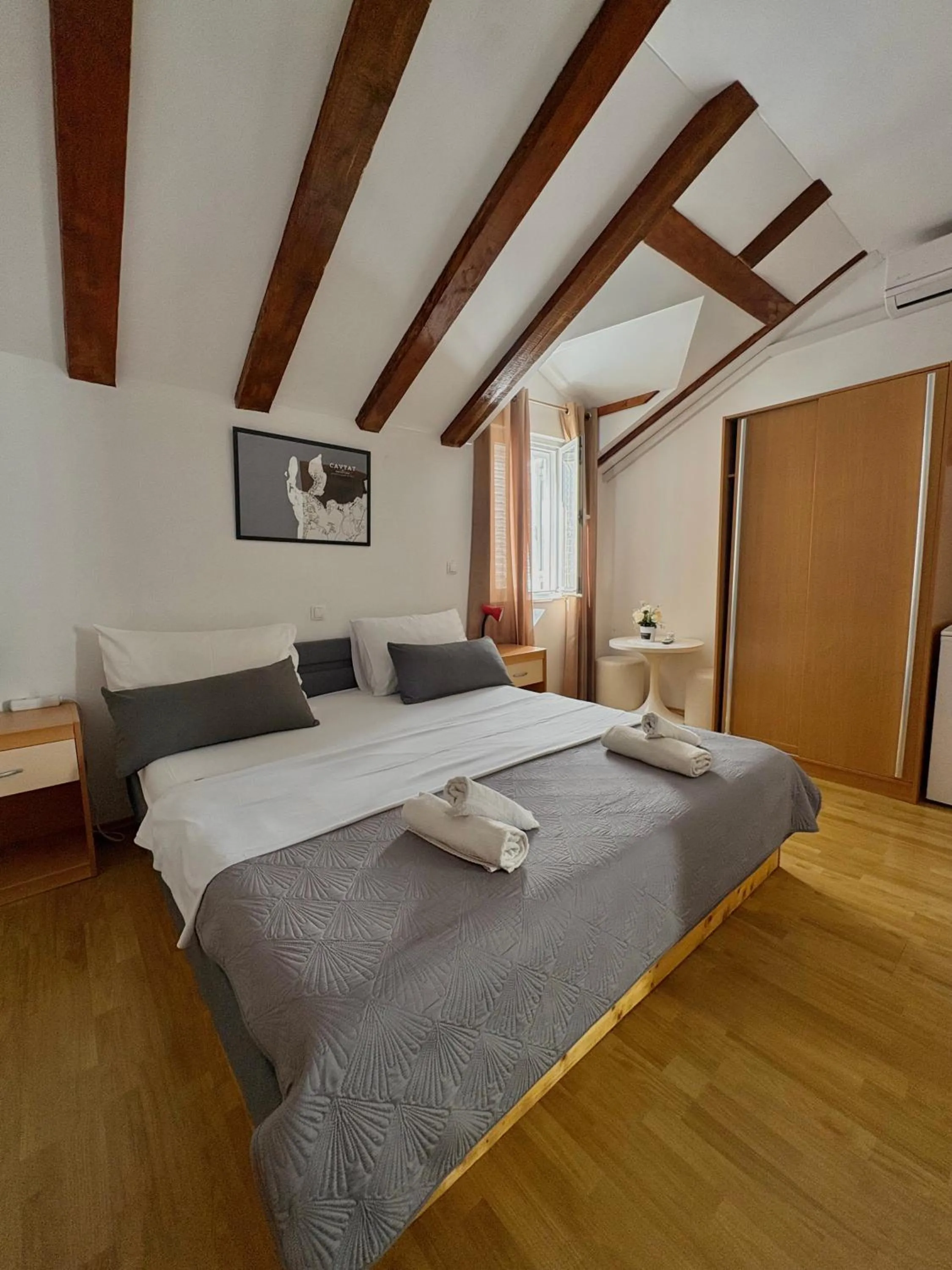 Bed in Apartment Boras Lux