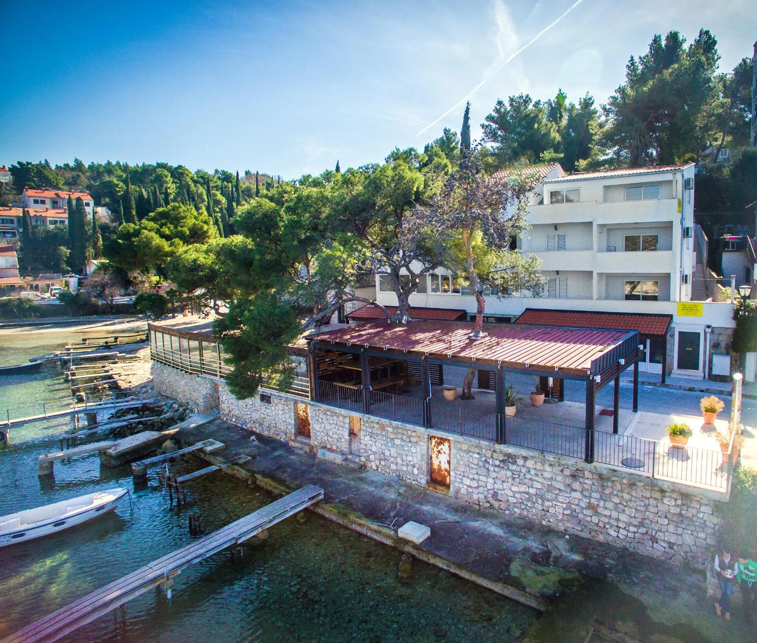 Bird's eye view in Apartment Boras Lux
