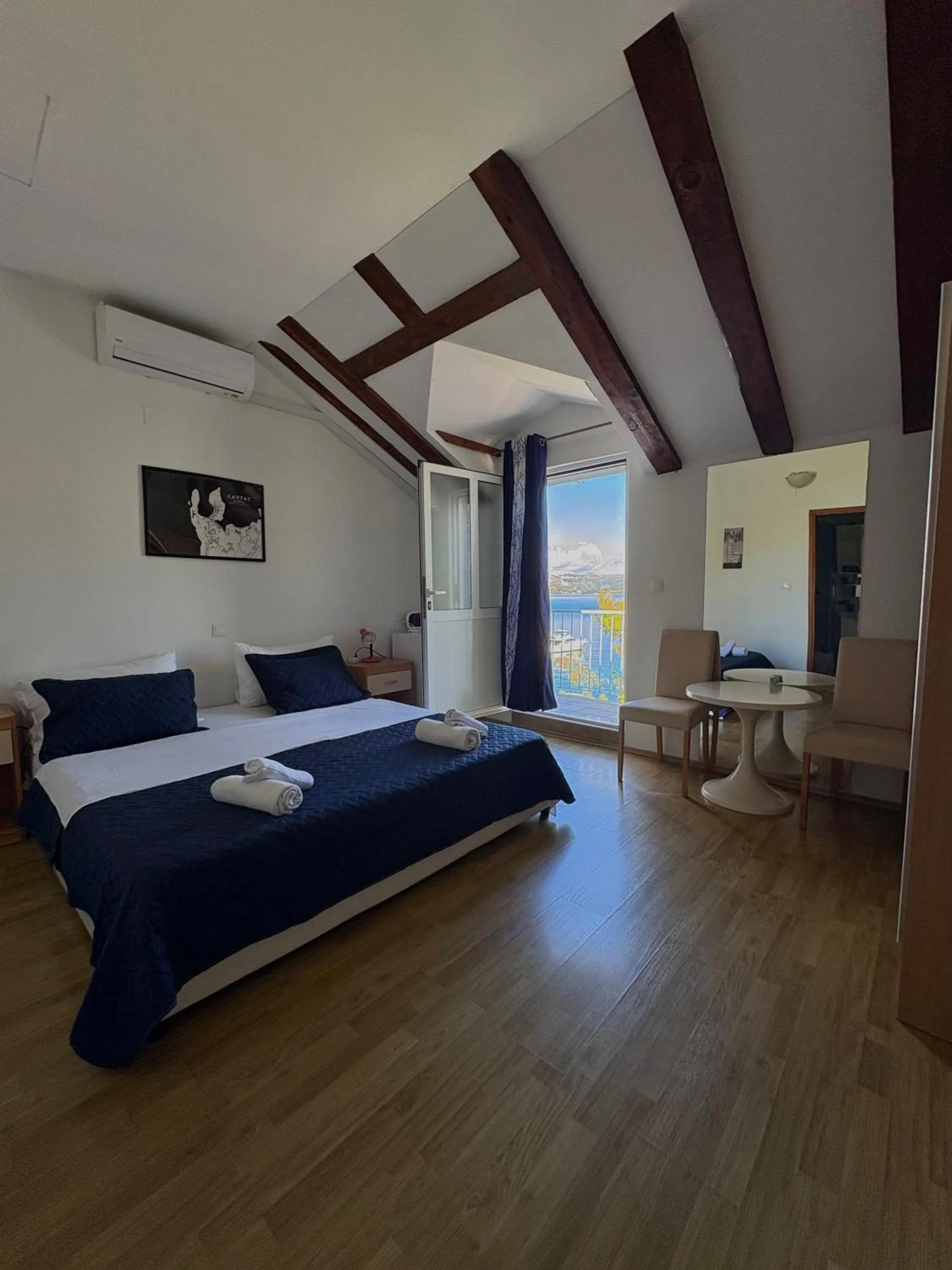 Bed in Apartment Boras Lux