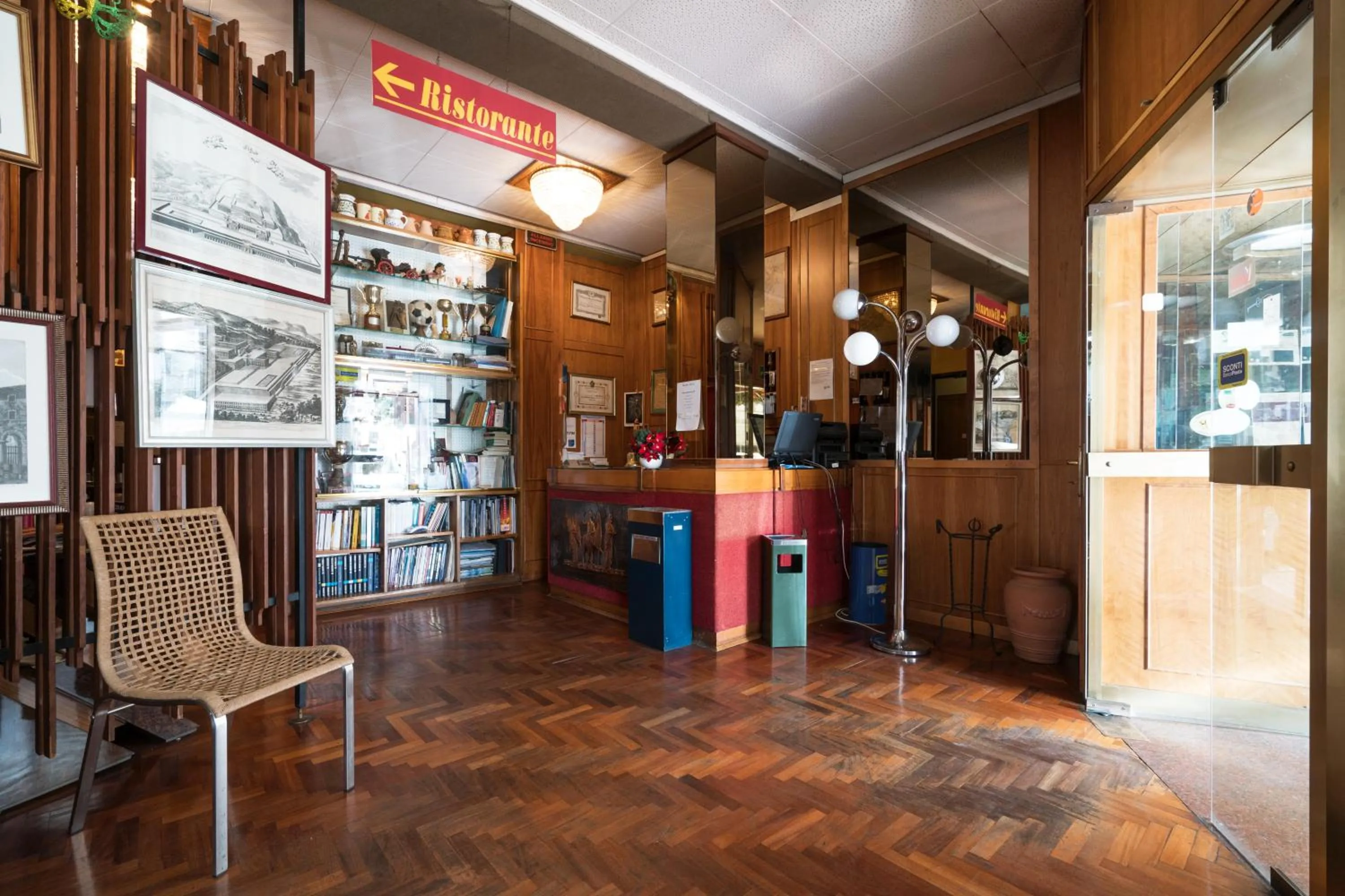 Lobby or reception in Hotel Ristorante Stella