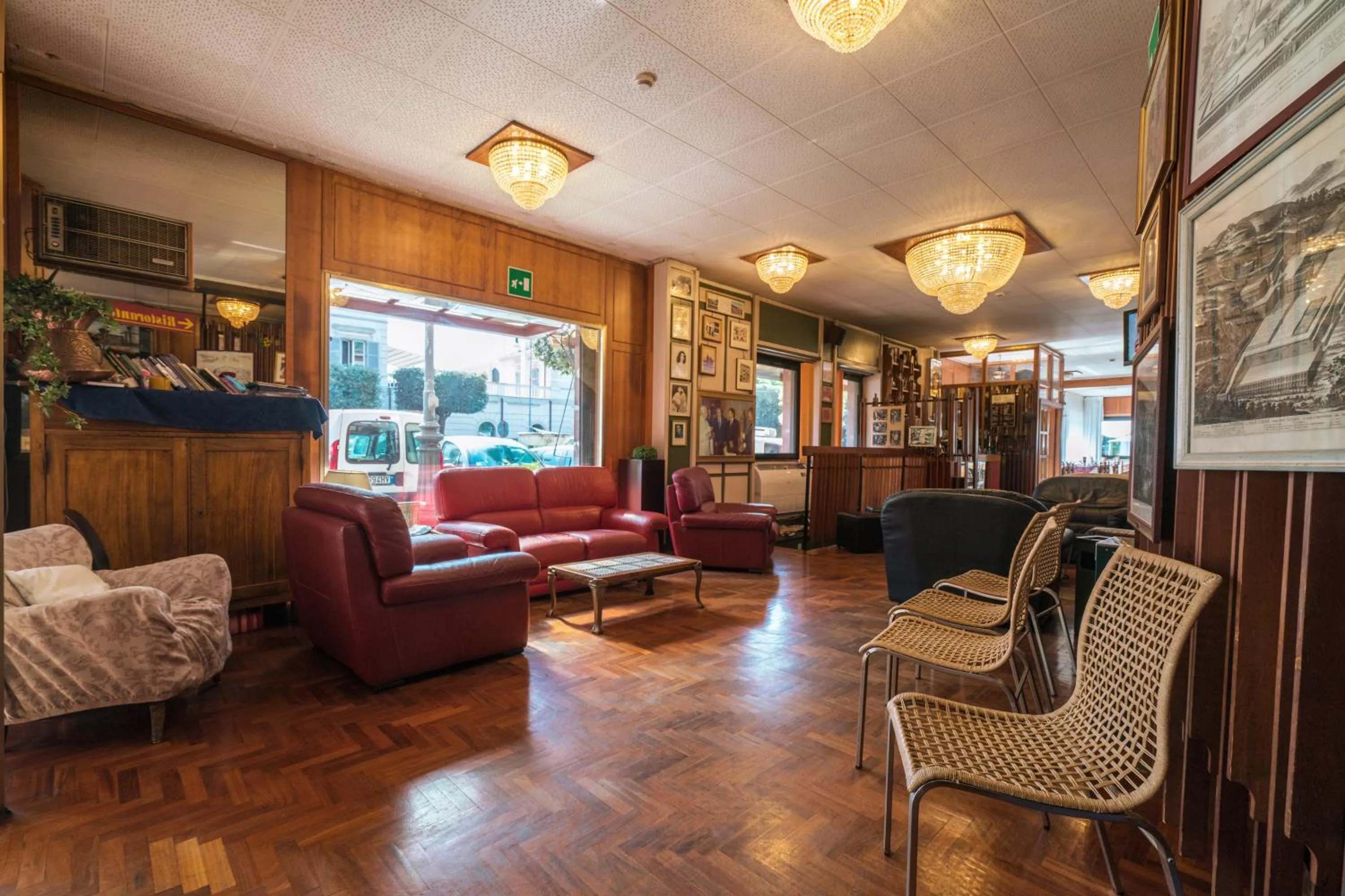 Lobby or reception in Hotel Ristorante Stella