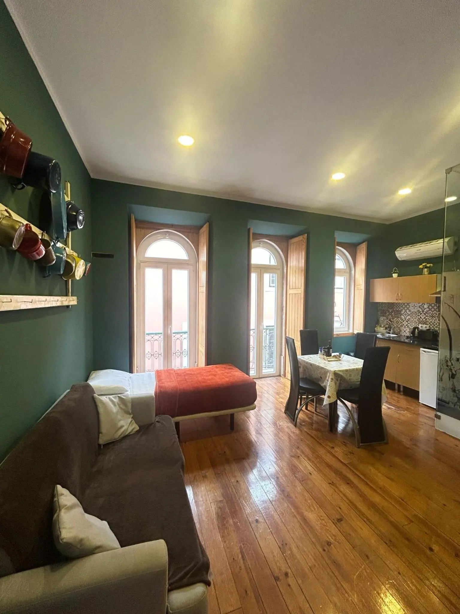 Living room in Sao Jorge Apartments & Suites