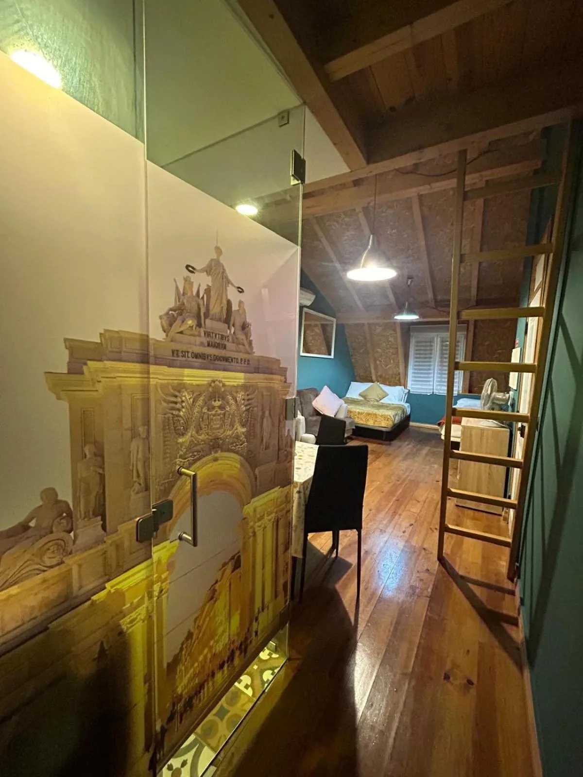 Bed in Sao Jorge Apartments & Suites