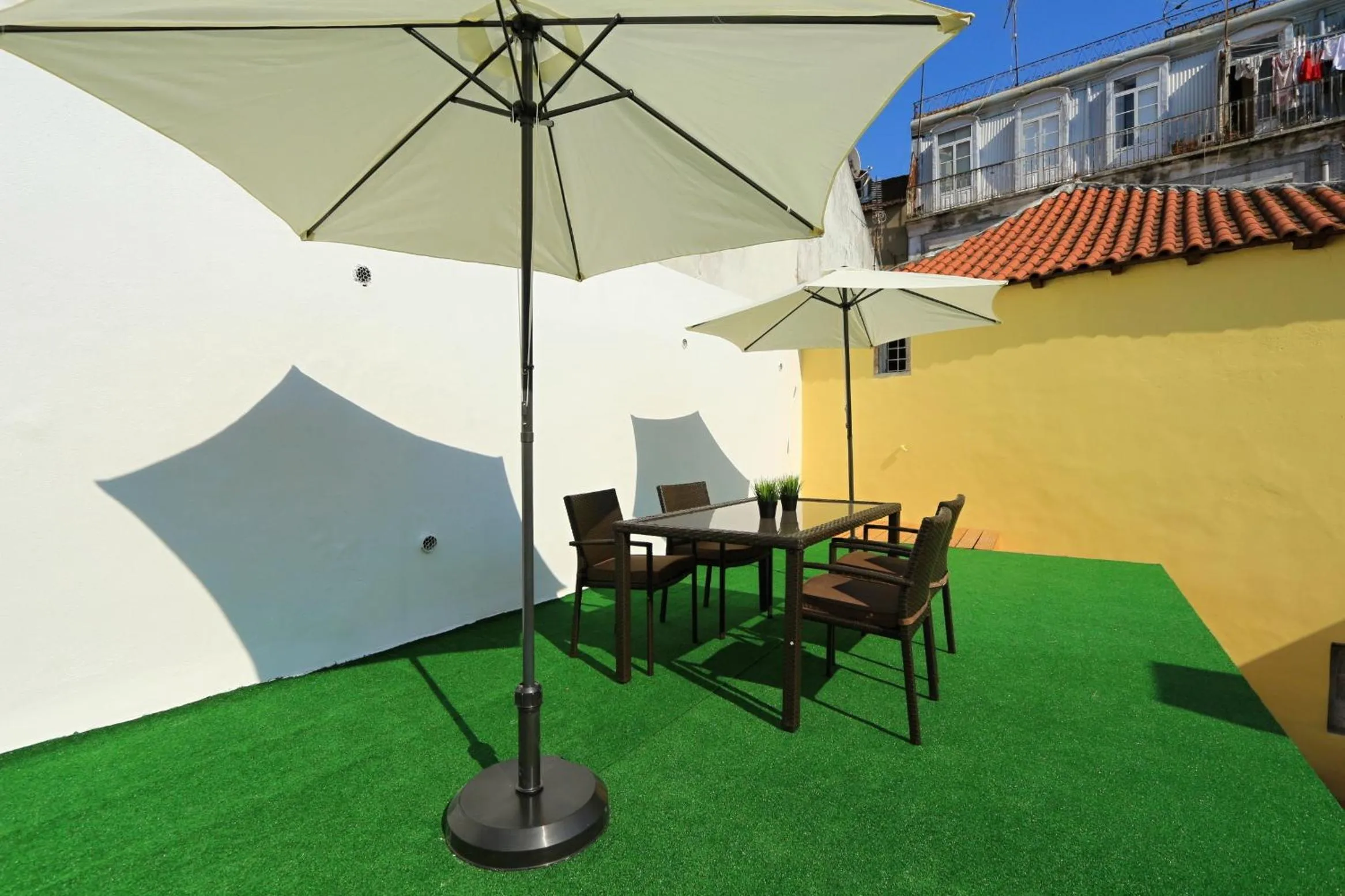 Balcony/Terrace in Sao Jorge Apartments & Suites