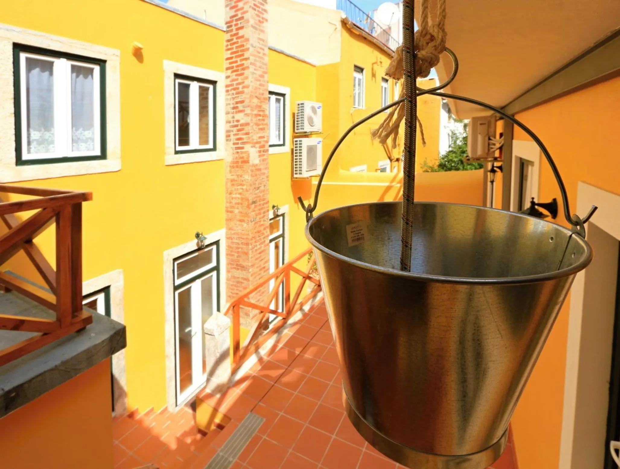 Balcony/Terrace in Sao Jorge Apartments & Suites