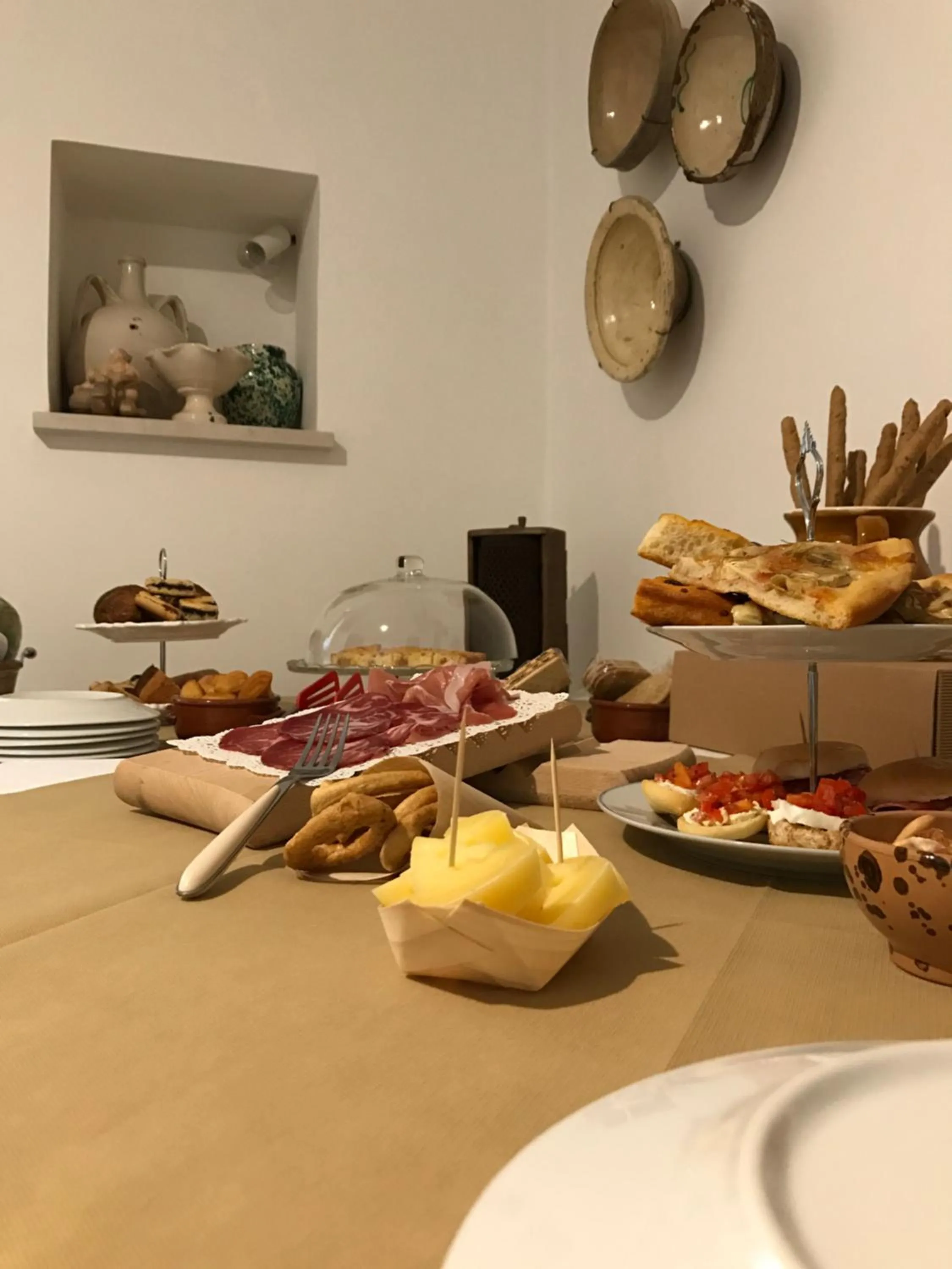 Food close-up in Aria di Casa Country Resort