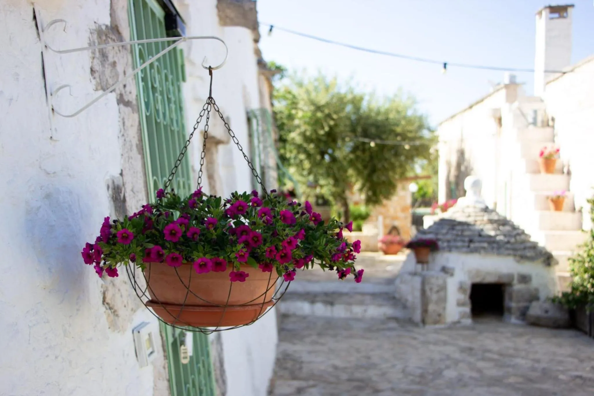 Decorative detail in Aria di Casa Country Resort