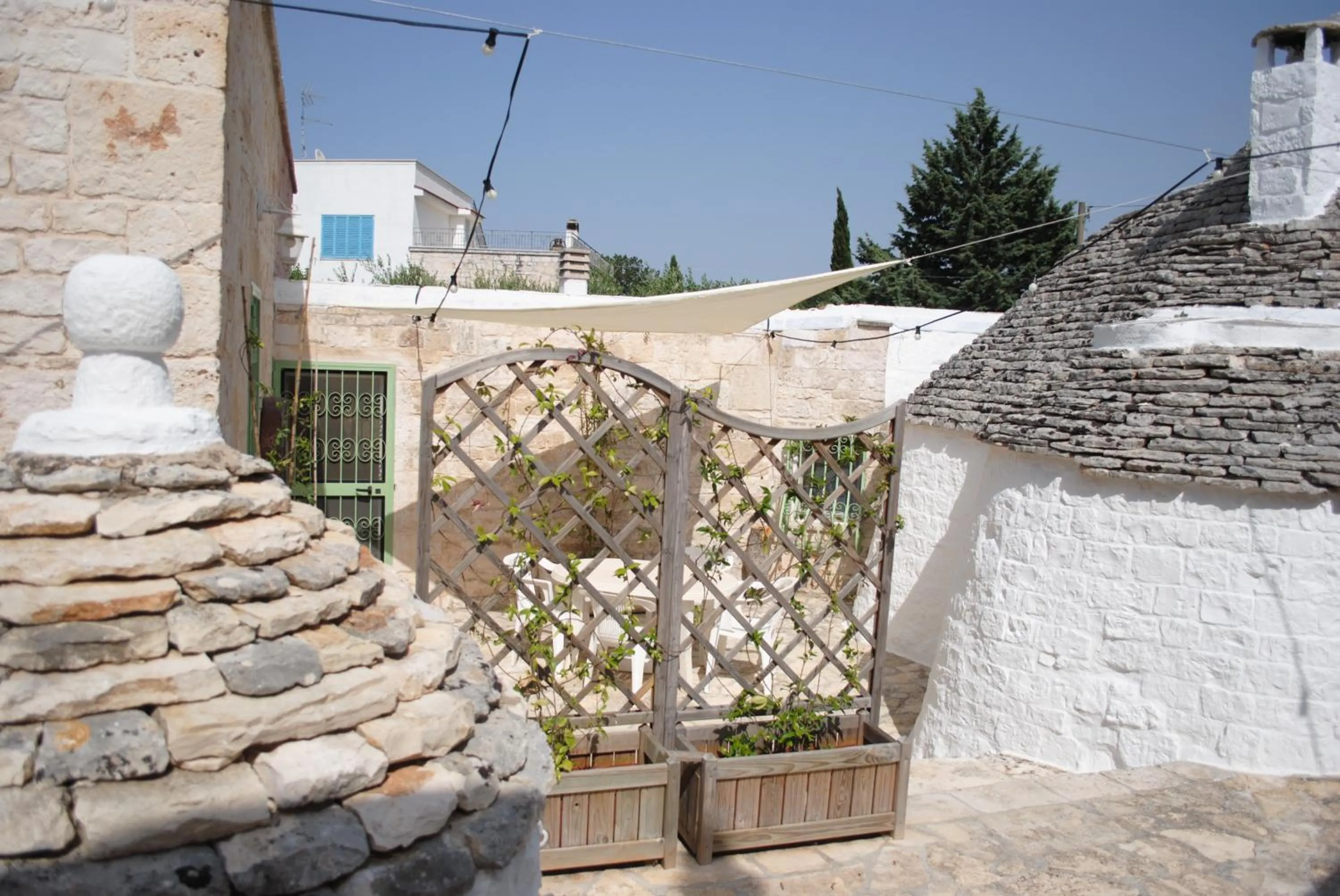 Patio in Aria di Casa Country Resort