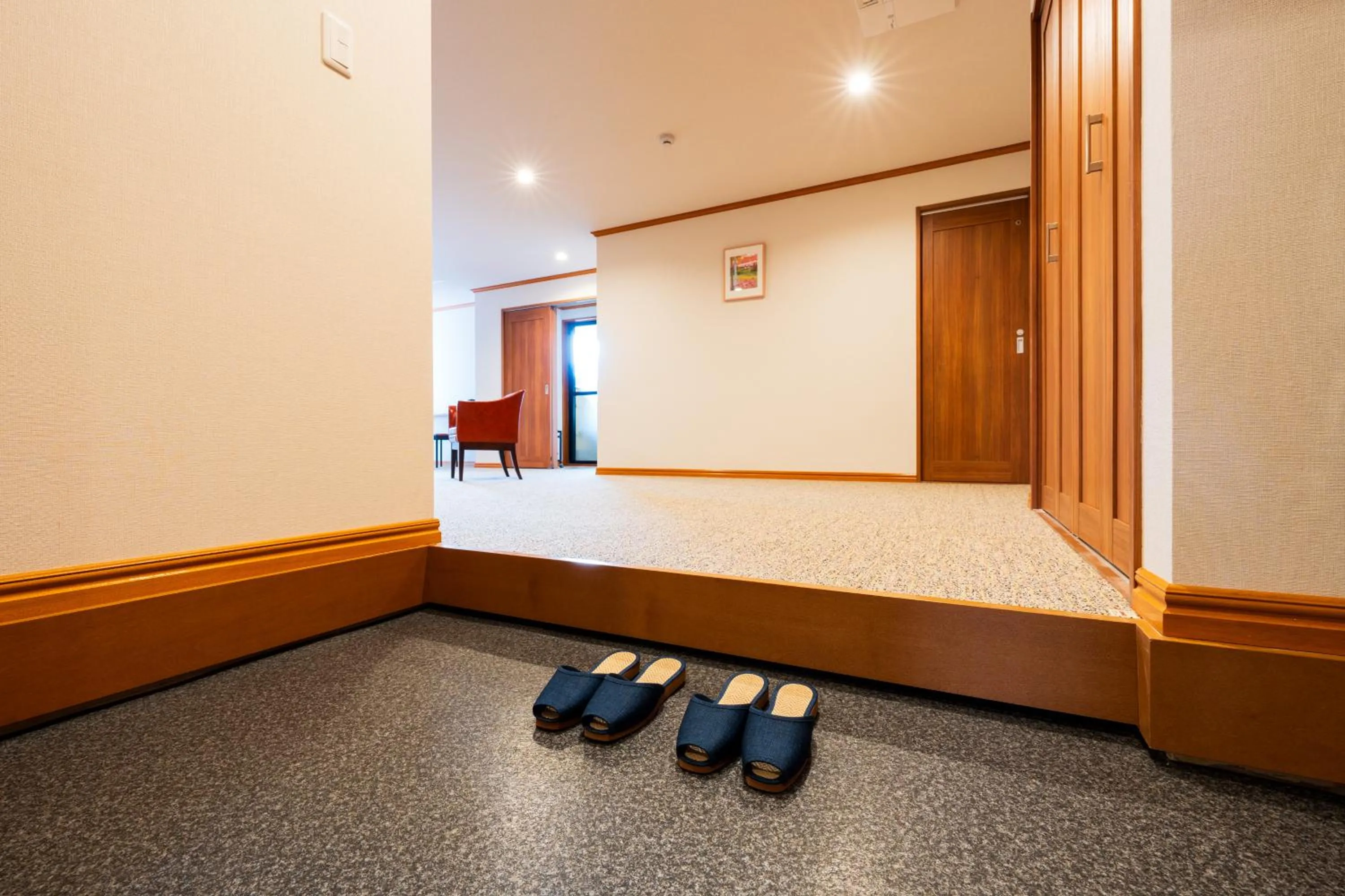 Photo of the whole room, Bed in BeppuOnsen Hotel Sansenkaku