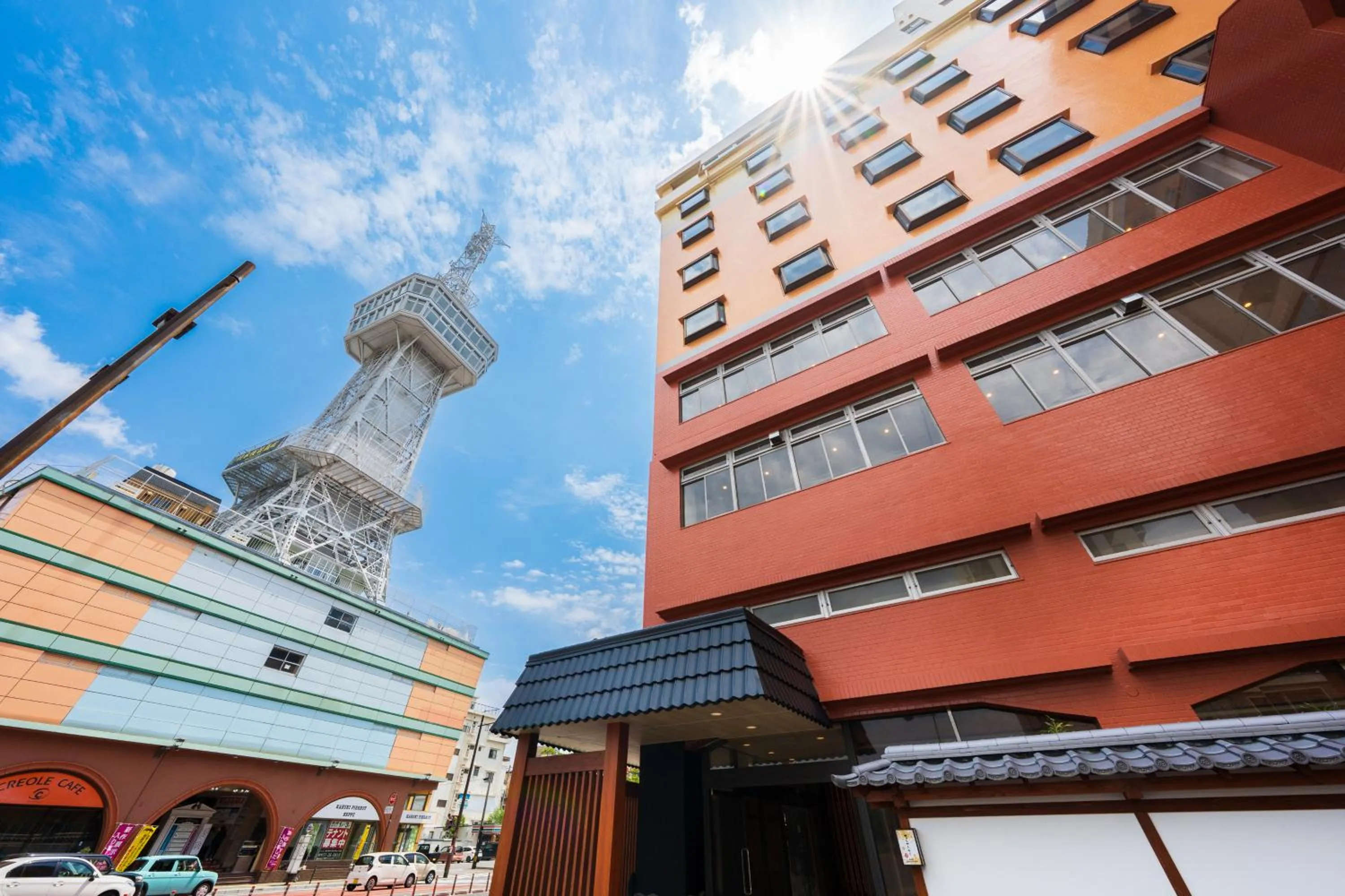 Property building in BeppuOnsen Hotel Sansenkaku