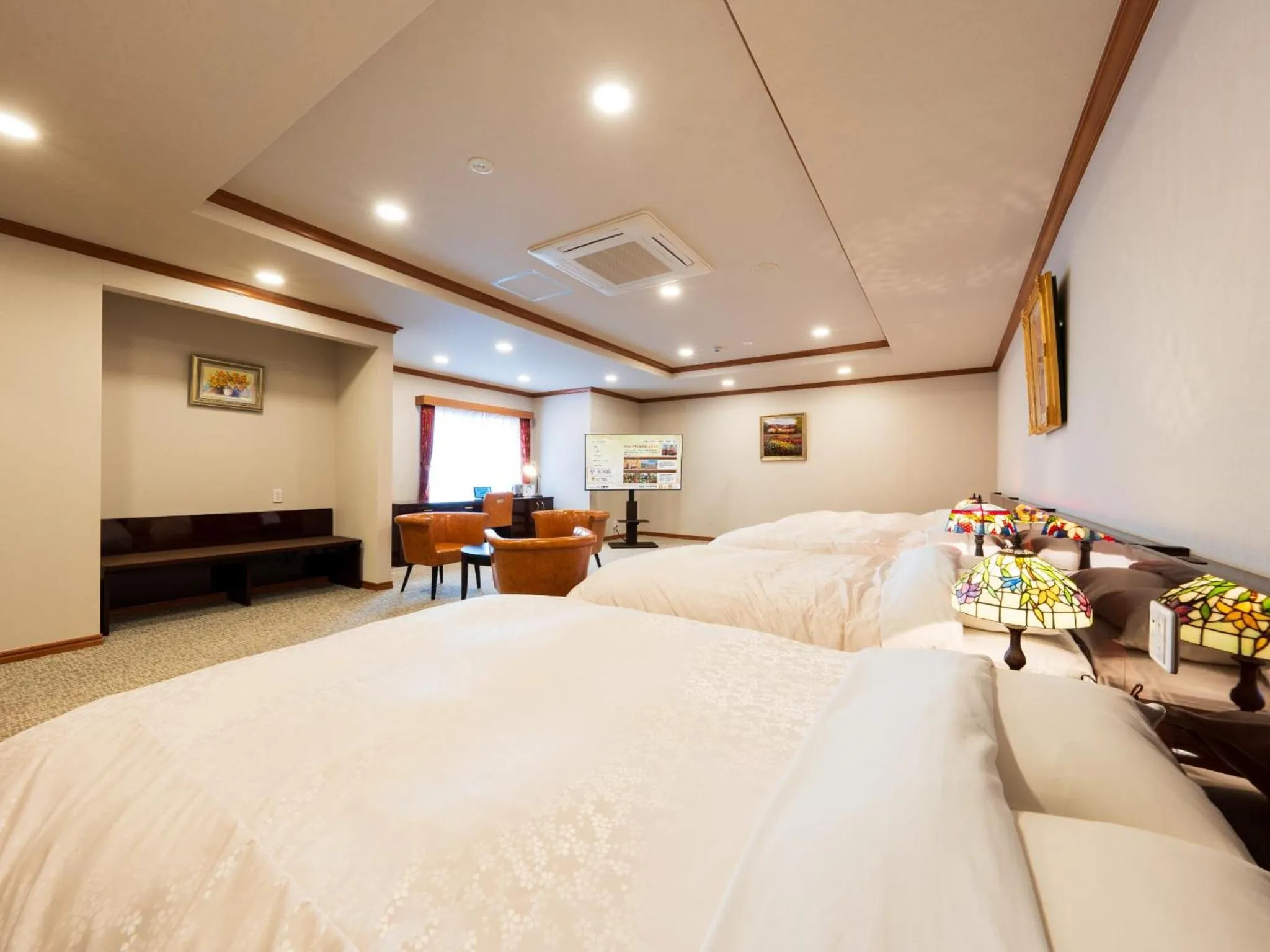 Photo of the whole room, Bed in BeppuOnsen Hotel Sansenkaku