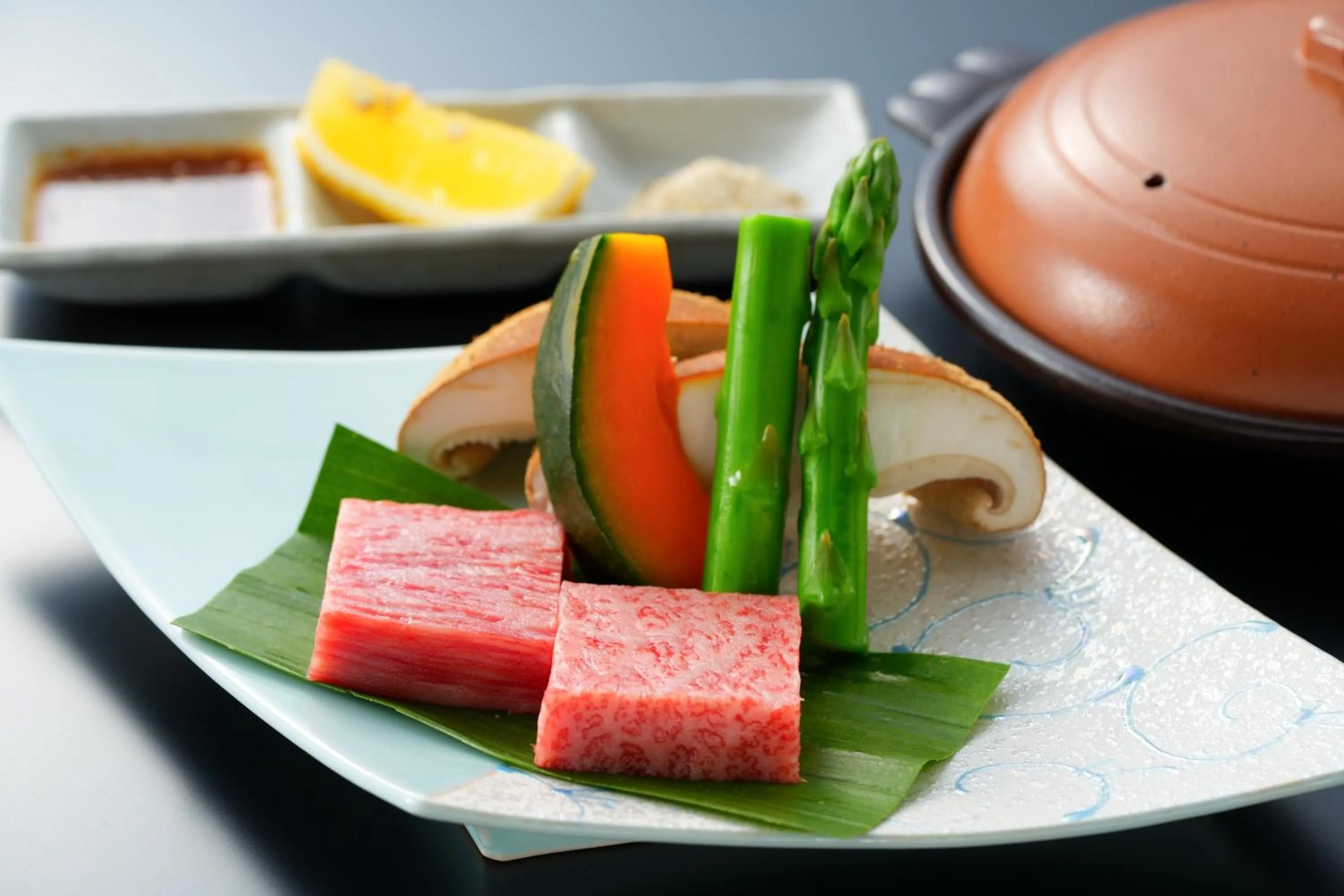 Dinner in BeppuOnsen Hotel Sansenkaku