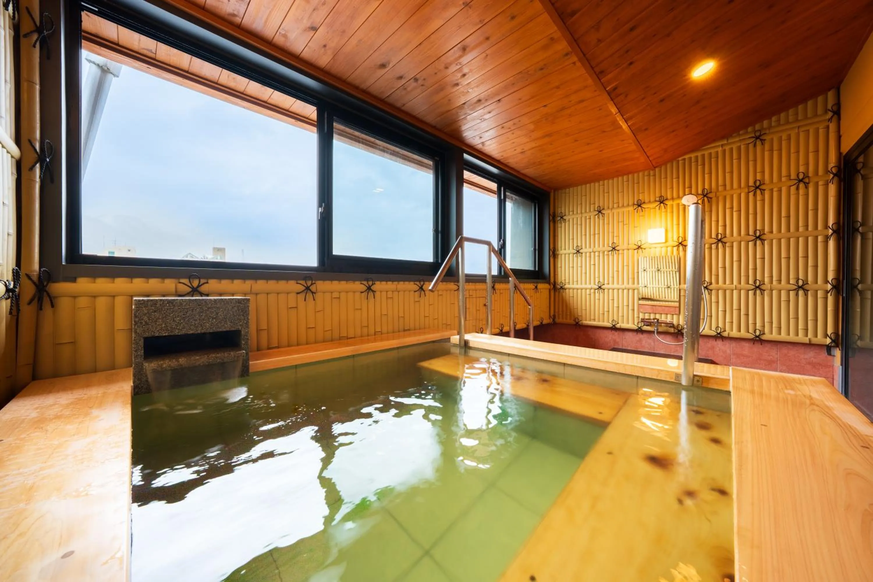 Bathroom in BeppuOnsen Hotel Sansenkaku
